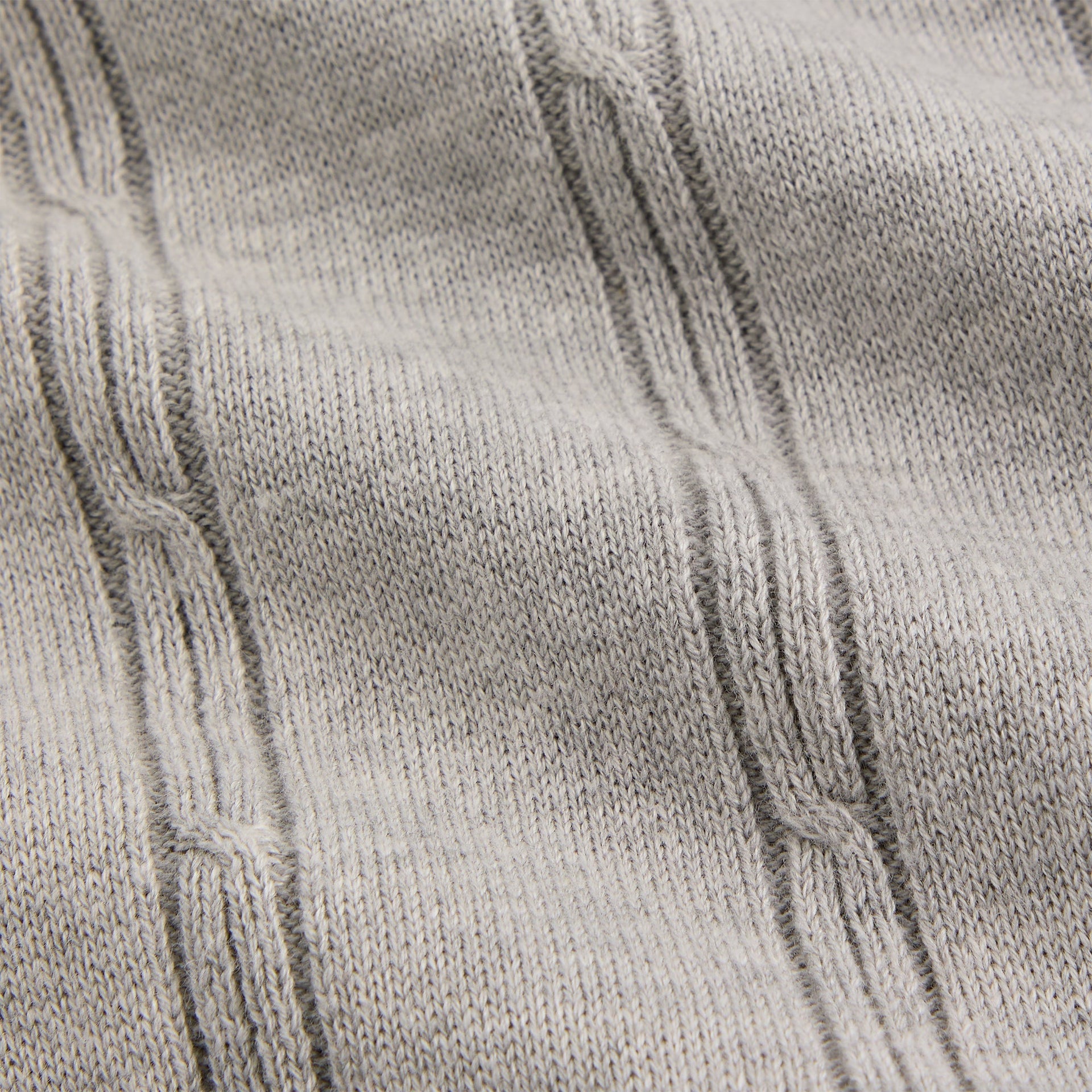 Kith Tilden Polo - Light Heather Grey