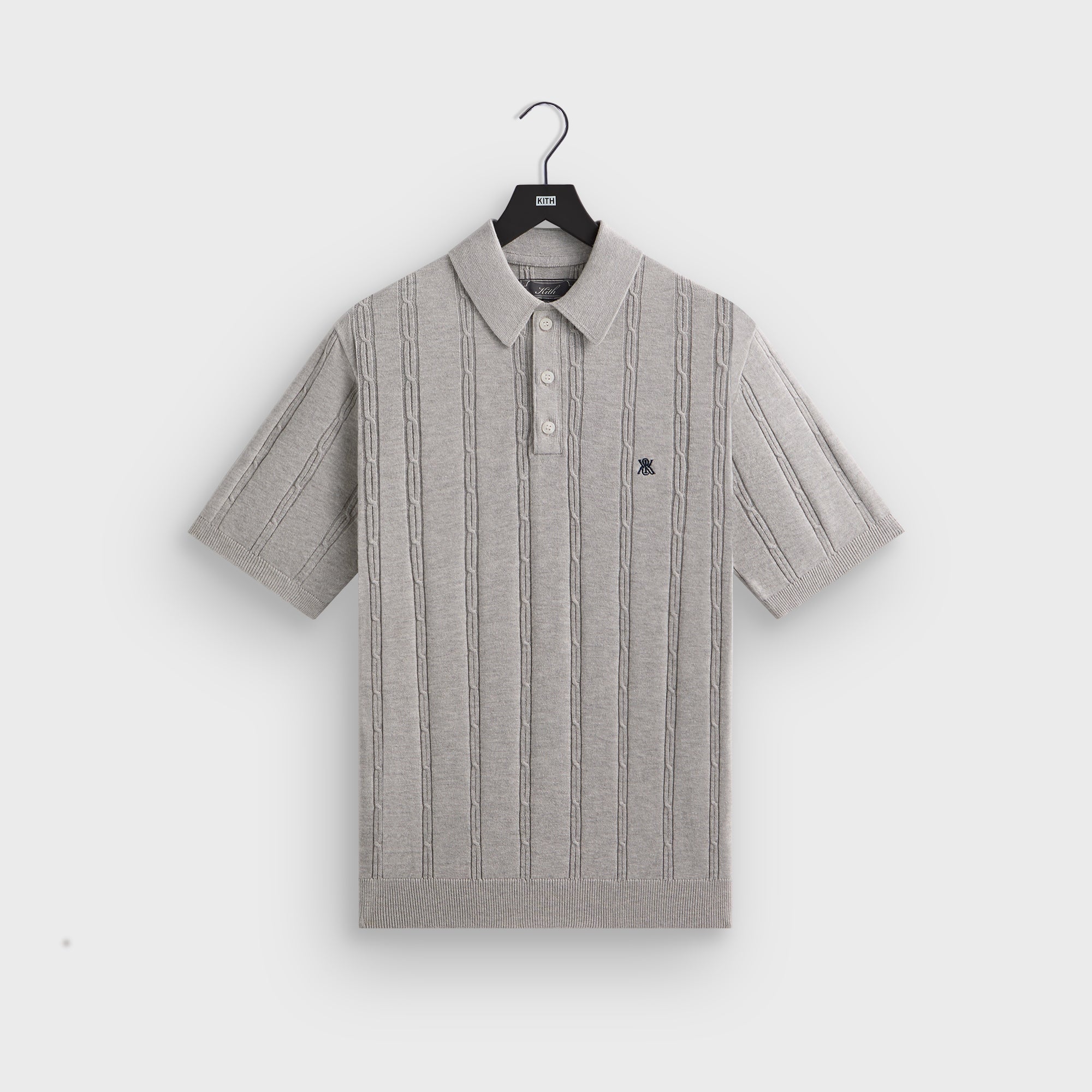 KITH オリーブ ポロシャツ Lサイズ 中古・古着通販】KITH (キス) モノグラムレオテリーポロシャツ