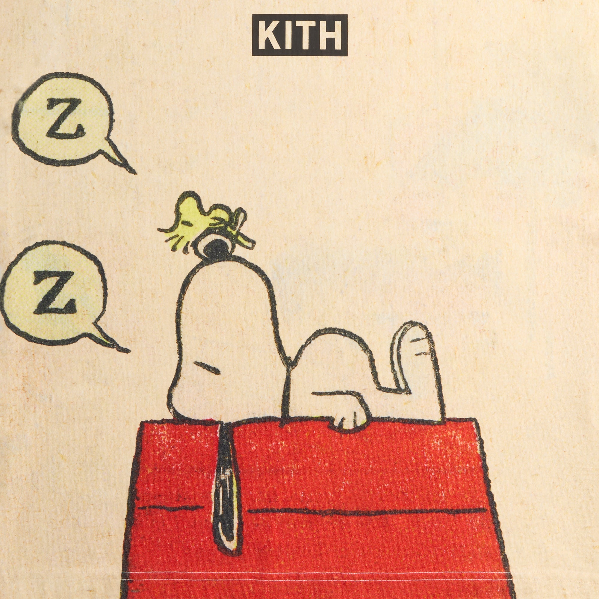 限定品 KITH FOR PEANUTS DOGHOUSE TEE Lサイズ Kith for Peanuts Sleeping Doghouse Comic Vintage Tee