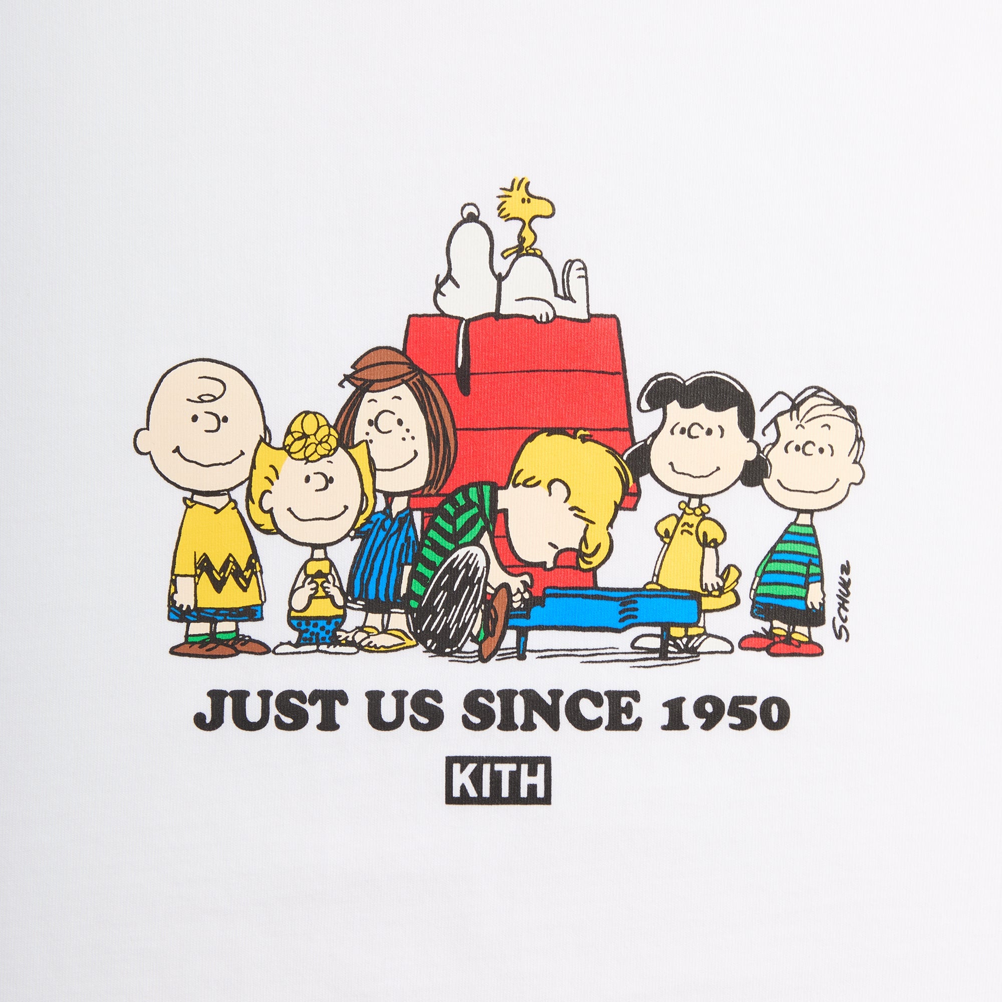 関税込【KITH NYC】Kith for Peanuts Just Us Since 1950 Tee KHM033395-101-Front.jpg?v=