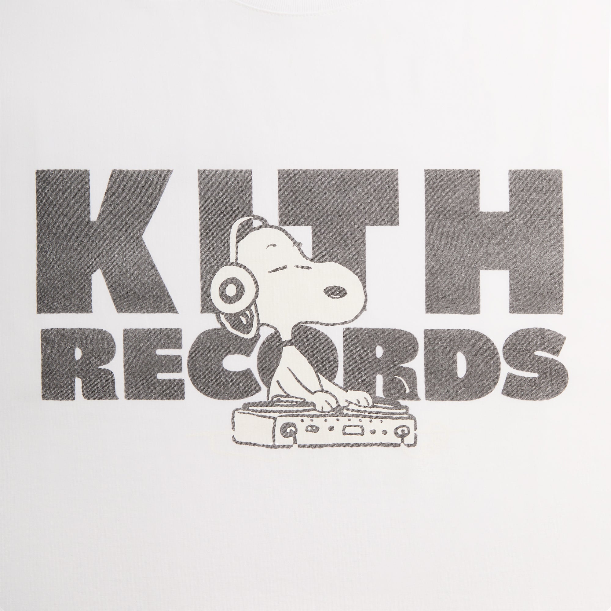 Kith for Peanuts Kith Records Vintage Tee - White – Kith Canada