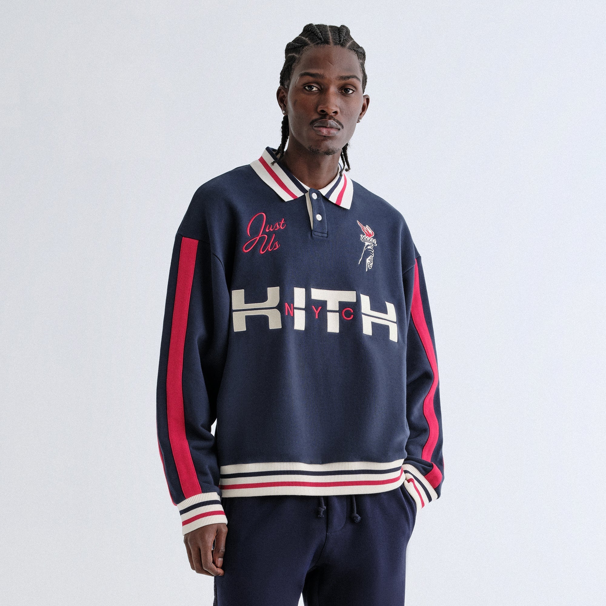 トップス KITH/ CARLISLE MOCK NECK Sweatshirt Kith Carlisle Mock Neck Space メンズ - FW22 - JP