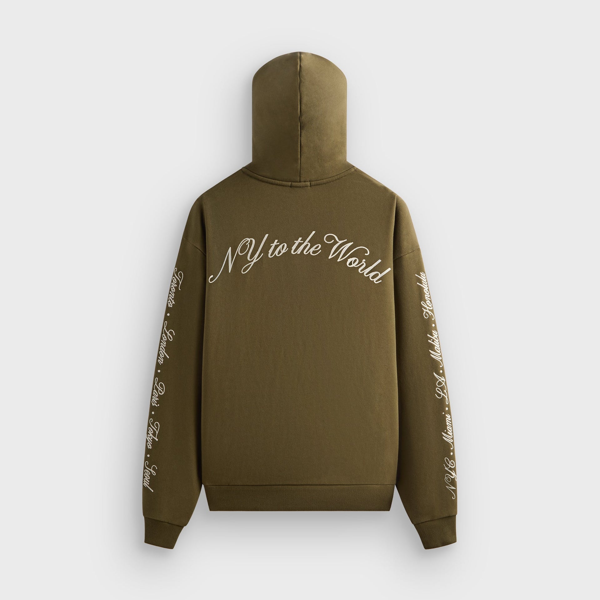Kith Beaded Angel Nelson Hoodie - Moss