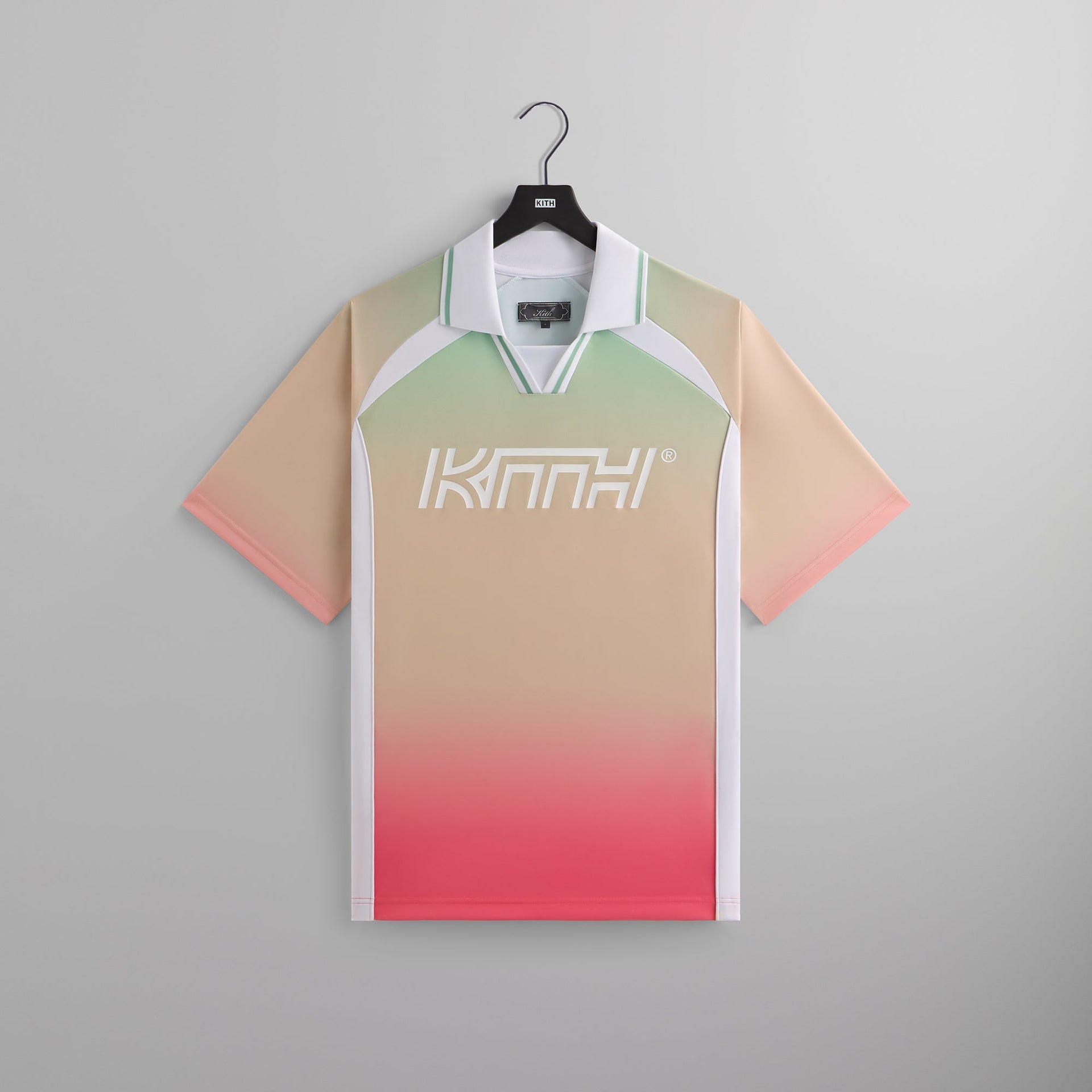 Kith Gradient Edison Soccer Top - Mykonos