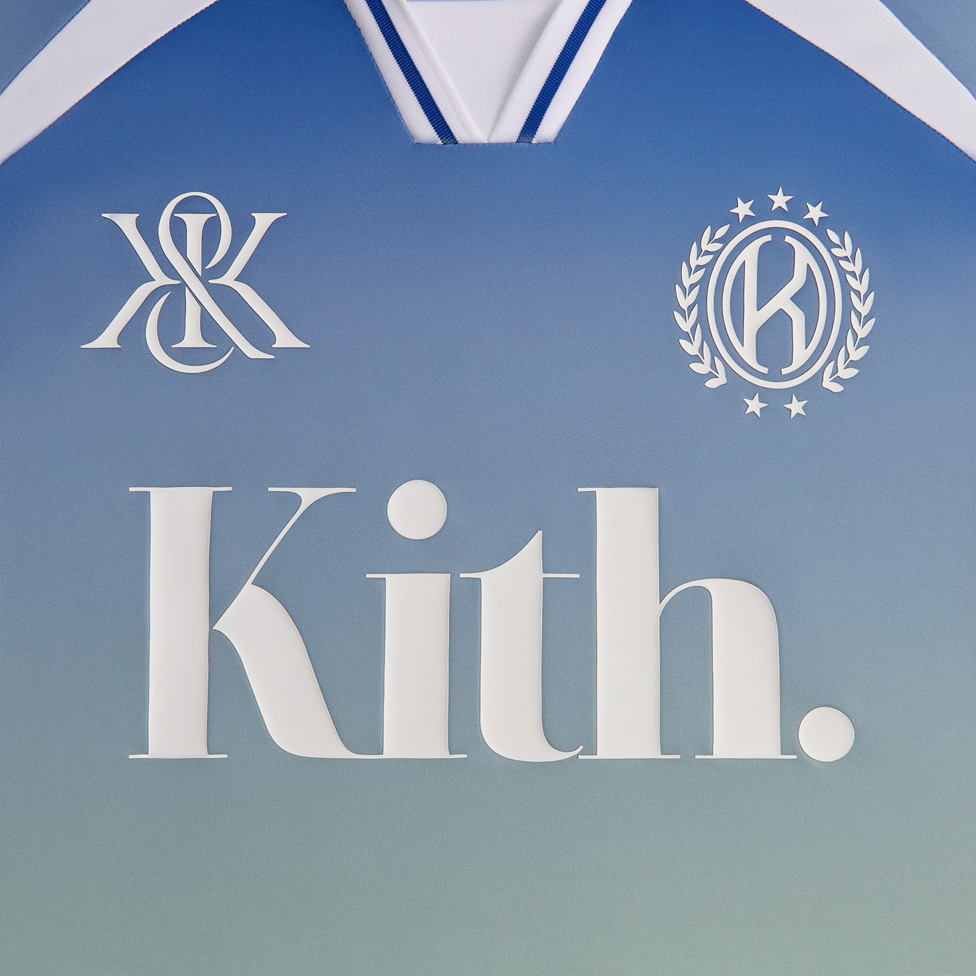 Kith Soccer Jerseys Mサイズ Kith Shadow Stripe Marcel Soccer Top Color: Stadium Sizes: M