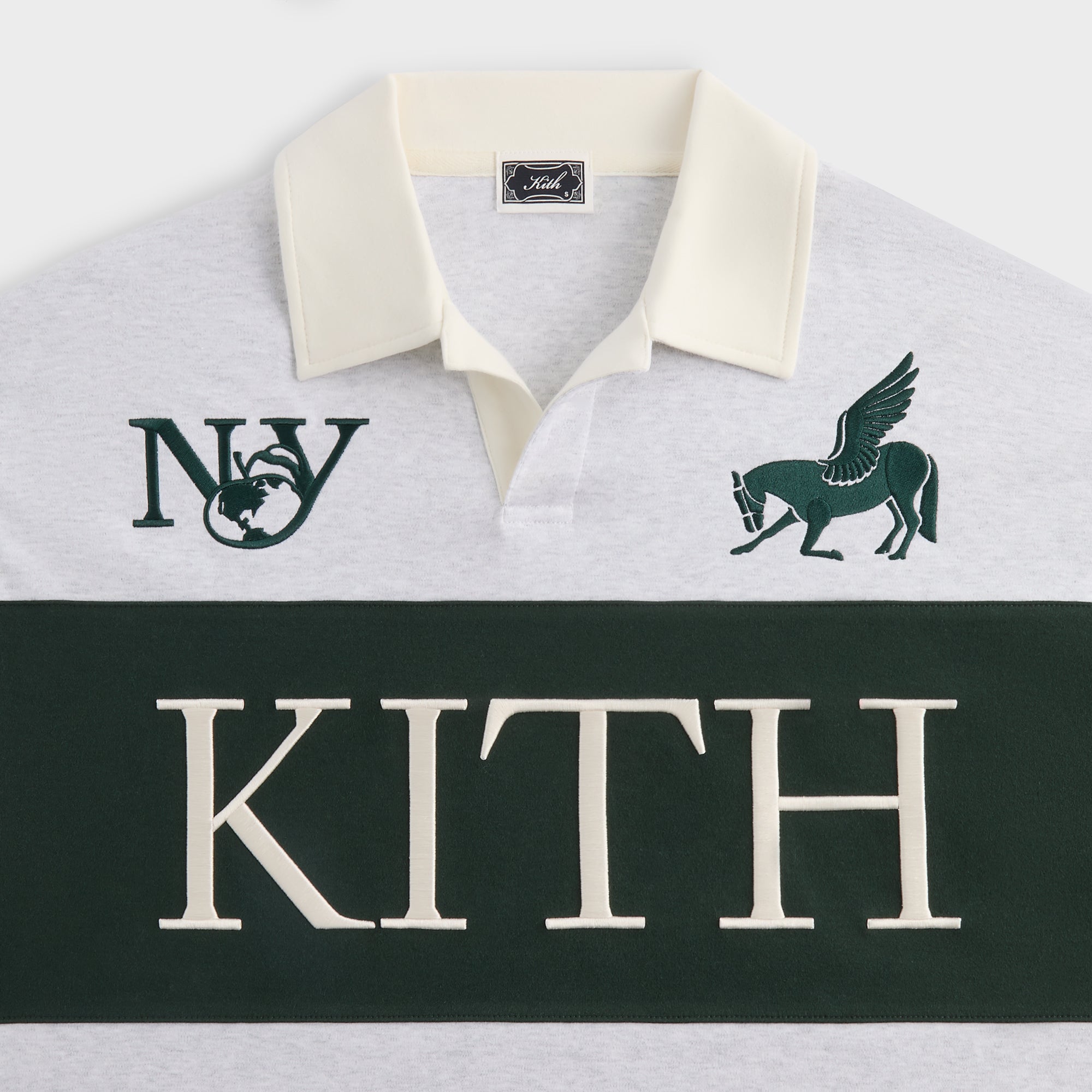 Kith 24FW Nelson Collared Pullover　スウェット Kith Script Nelson Collared Pullover - Stadium – Kith Canada