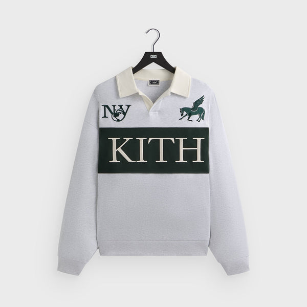 ★2023FW新作★LMC★CAPITAL RUGBY SWEATSHIRT CAPITAL RUGBY SWEATSHIRT heather gray - LMC | 엘엠씨