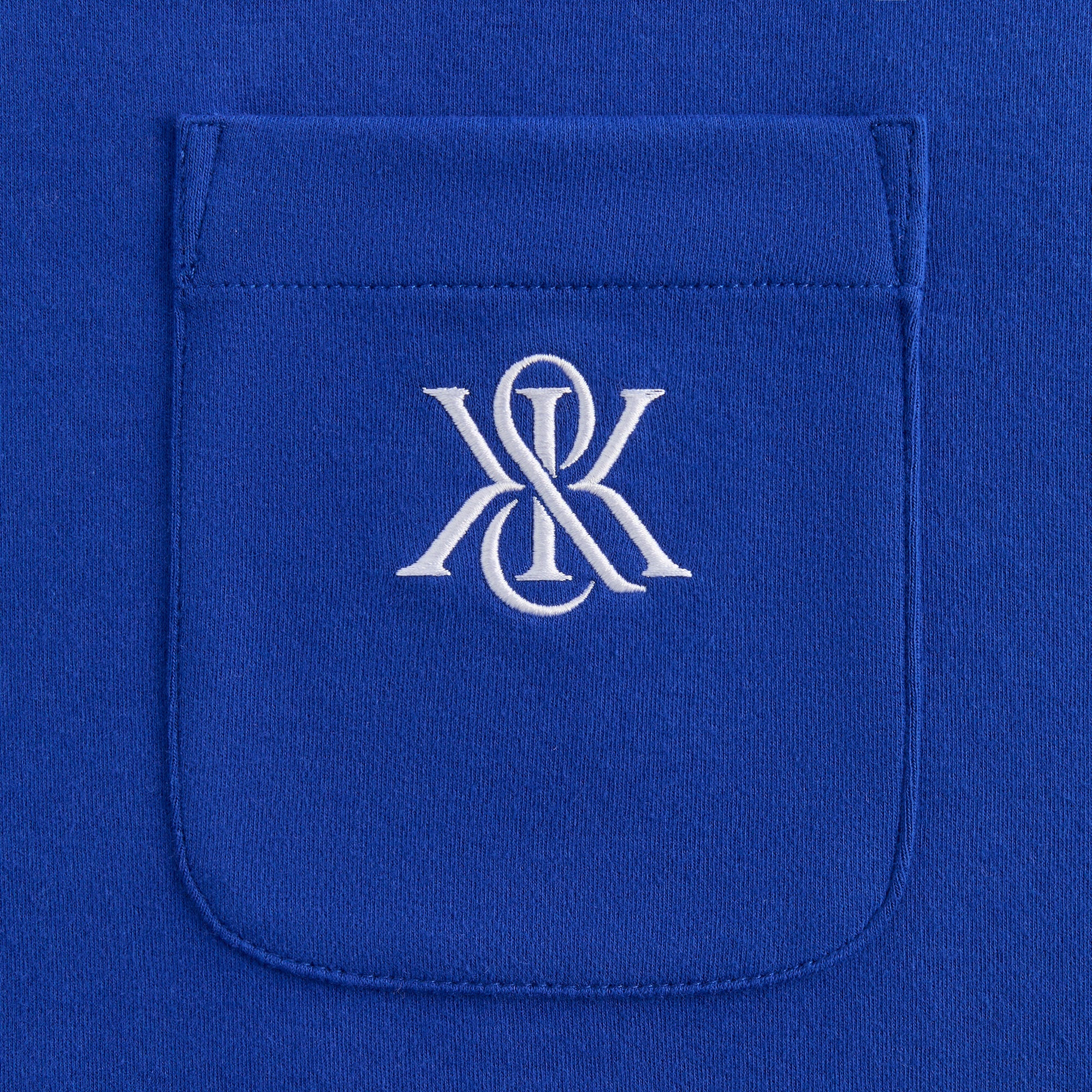 Kith Pegasus Crest Nelson Collared Pullover - Cyclone – Kith