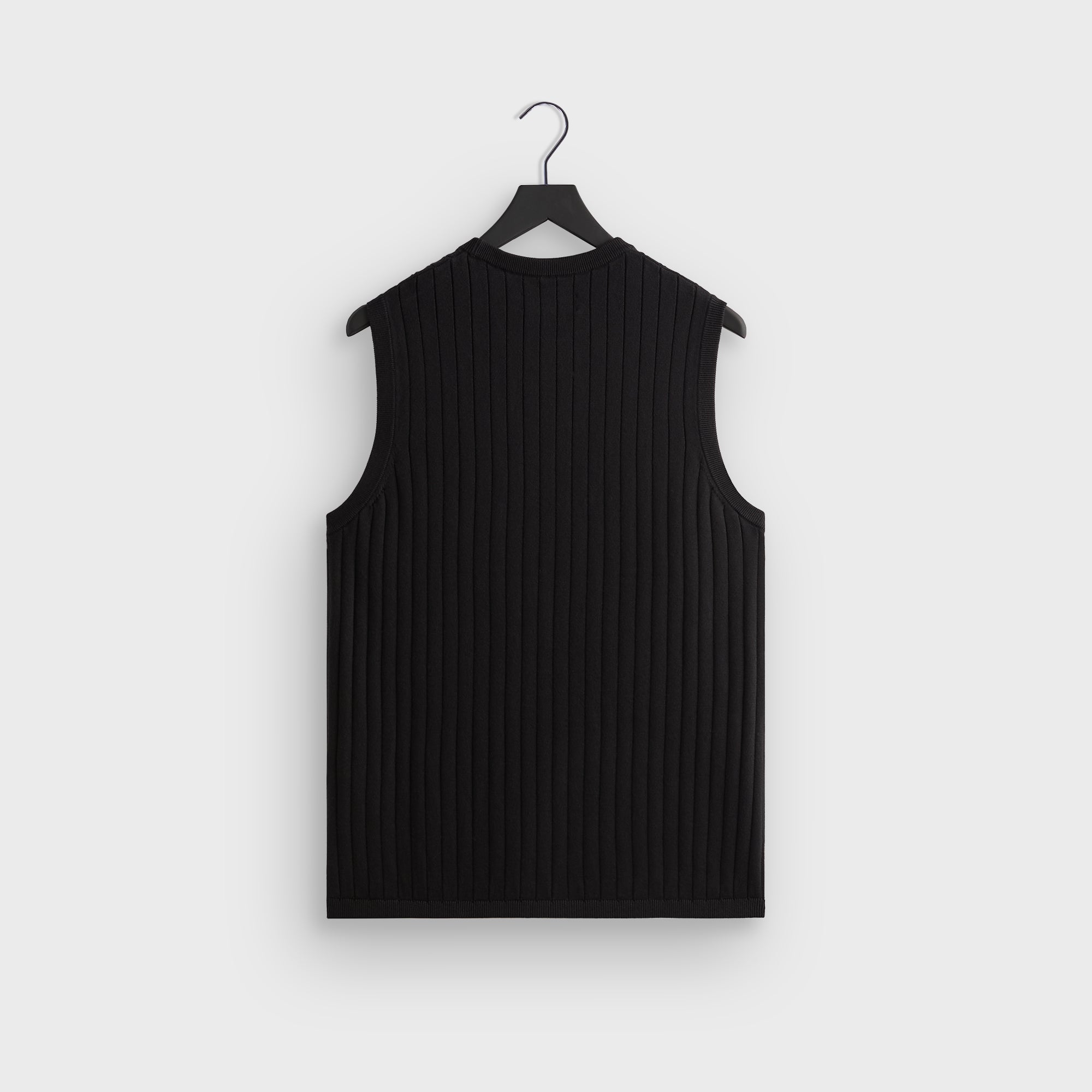 Kith Rhys Knit Stripe Vest - Black – Kith Canada