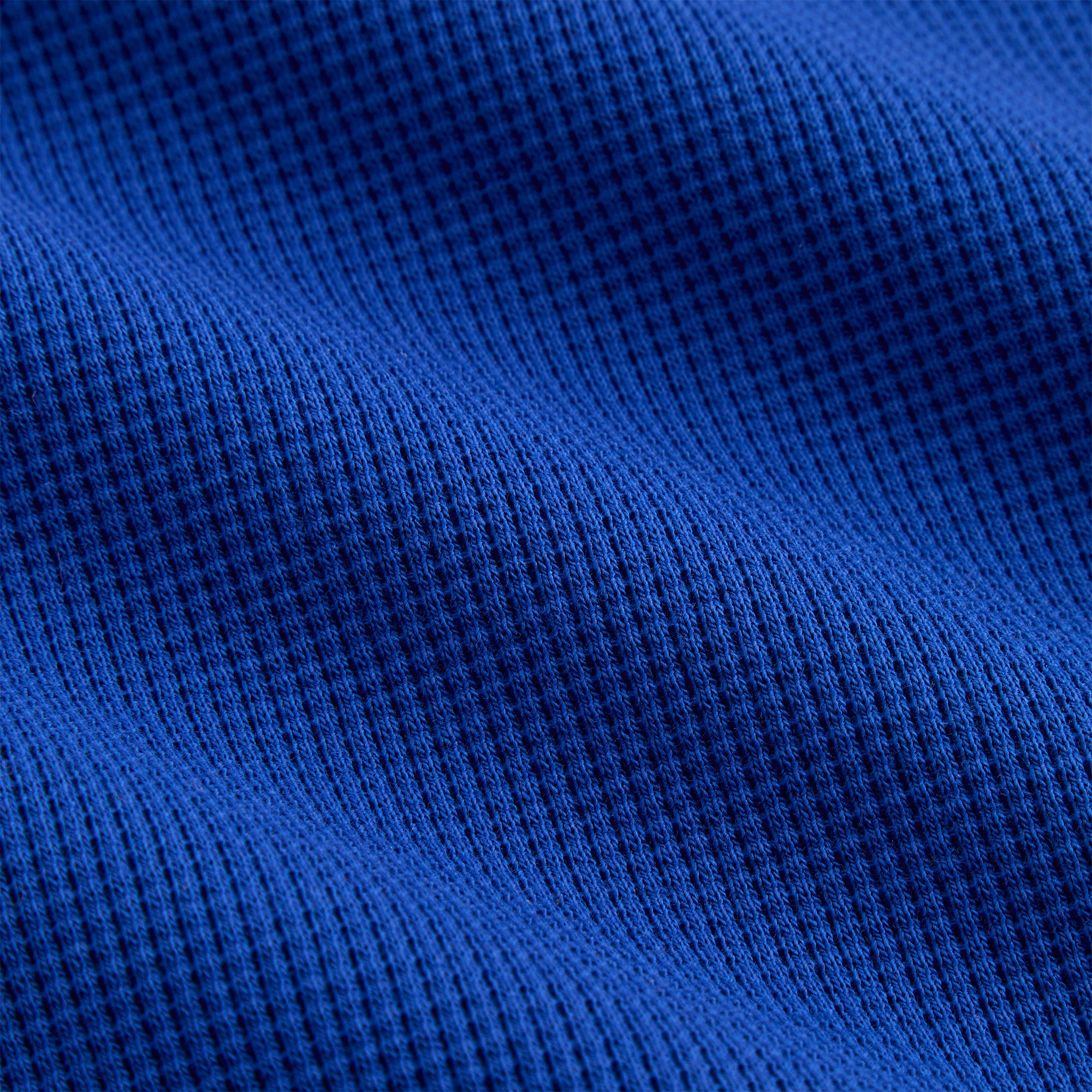 Kith Micro Waffle Drew Polo - Cyclone – Kith Canada