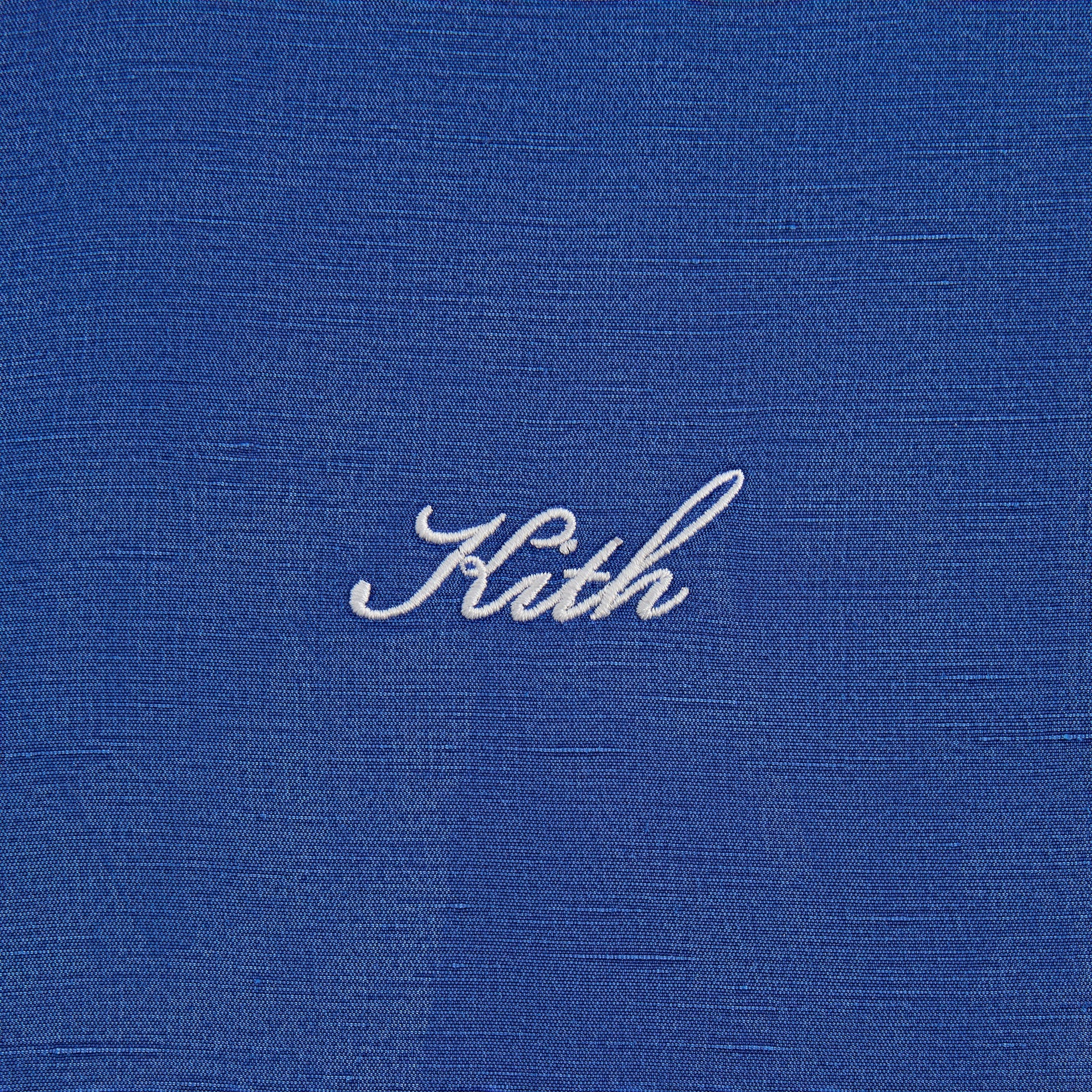 Kith Cupro Linen Short Sleeve Boxy Collared Overshirt - Current