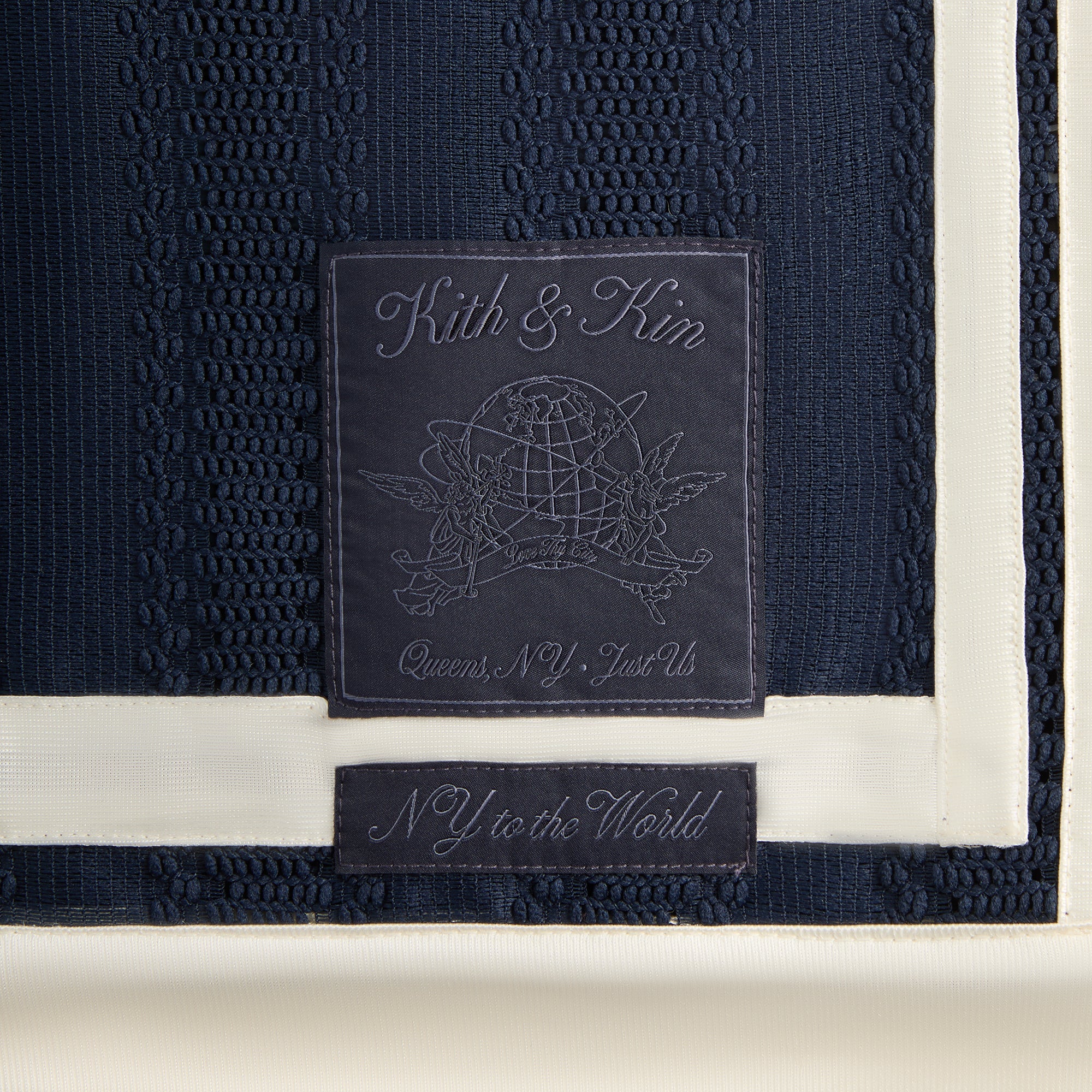 Kith Leon Short Sleeve Lace Combo Jersey - Nocturnal – Kith