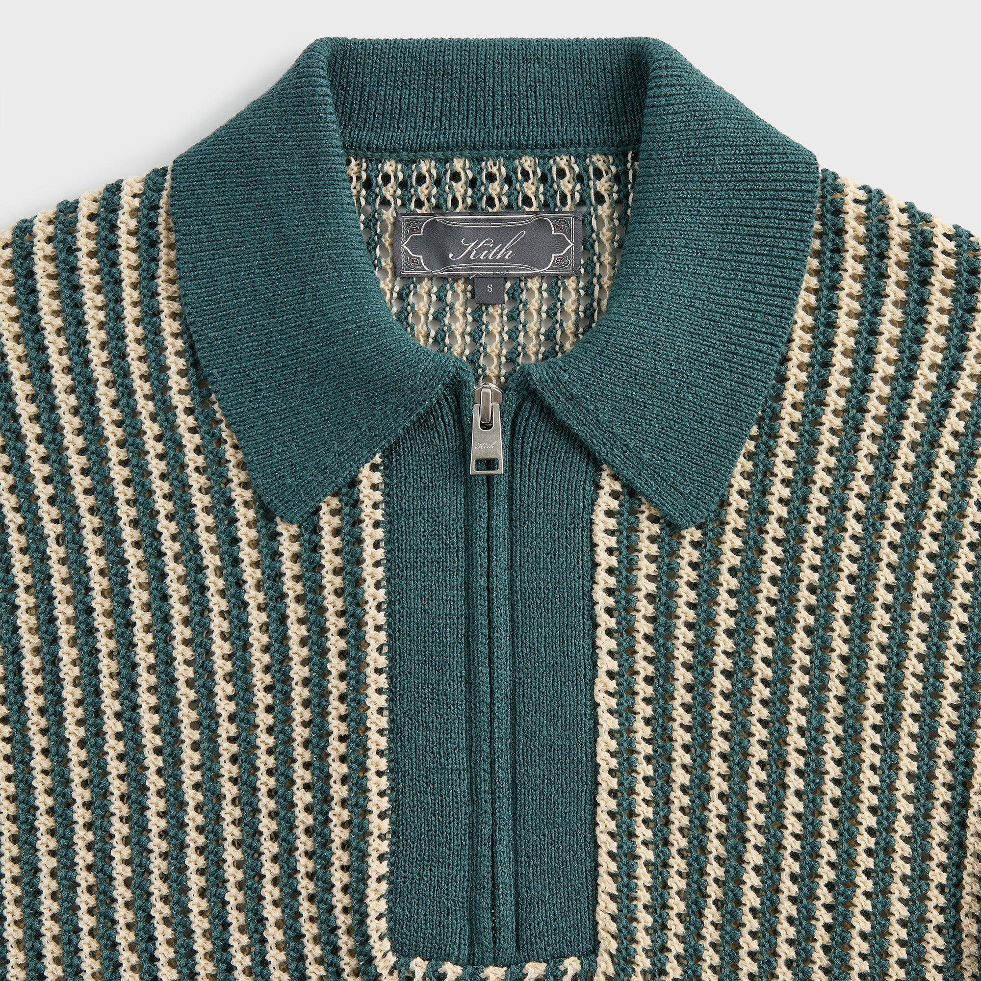 Kith Nash Knit Polo - Sandrift – Kith Canada