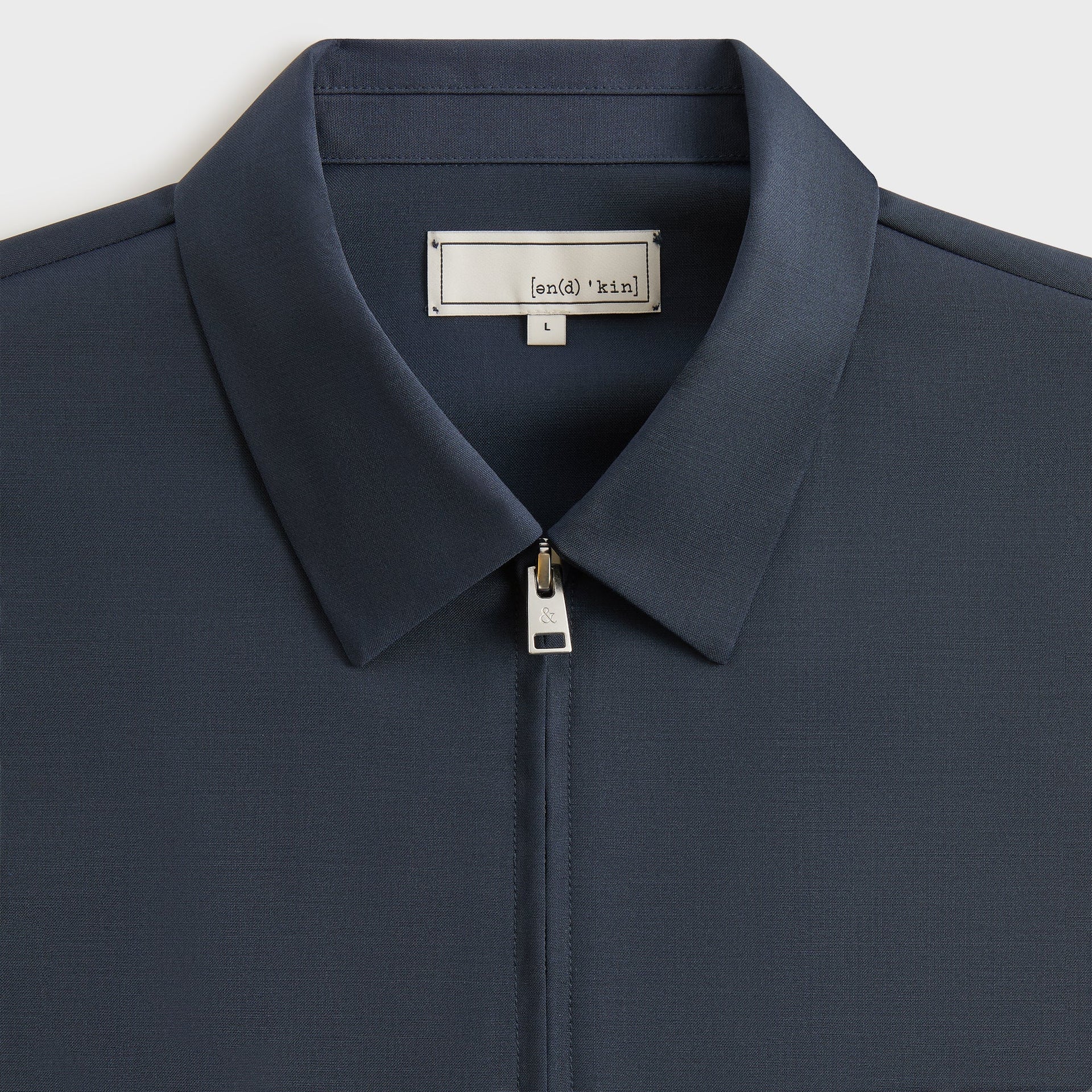 Chemise Davenport en laine tropicale &Kin - Admiral PH