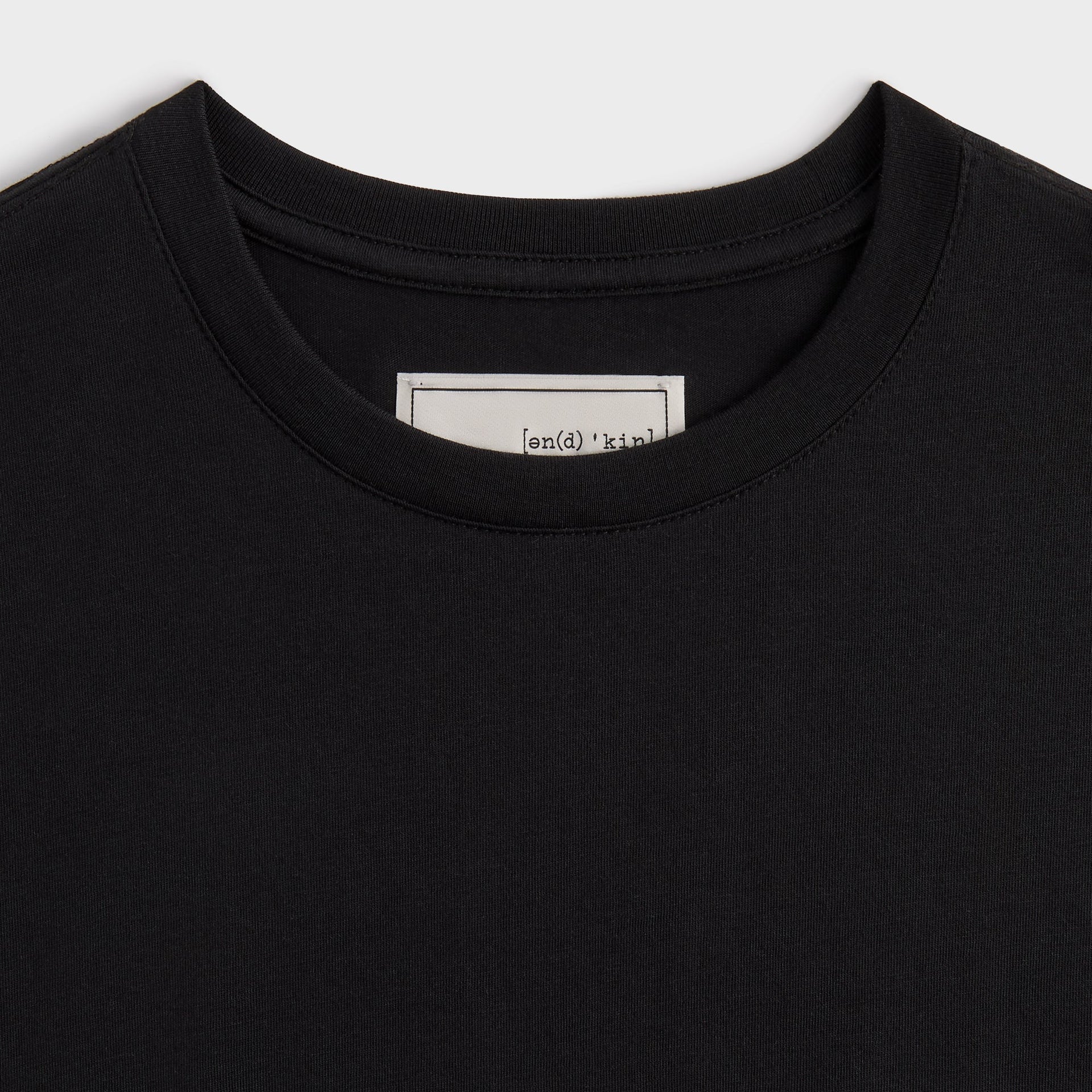 &Kin Pima Jersey Short Sleeve Heathrow Tee - Black