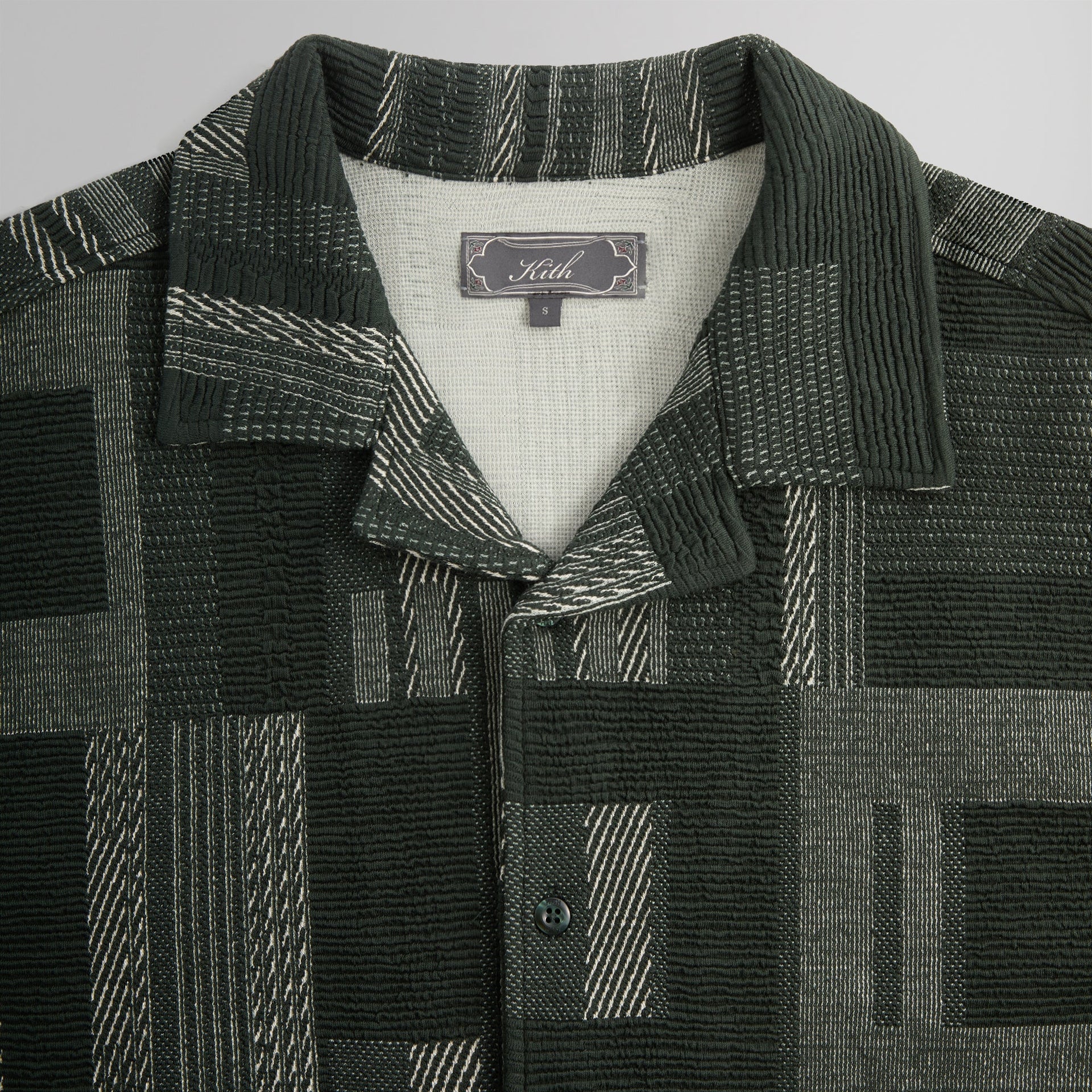 Kith Geometric Knit Cohen Shirt - Stadium