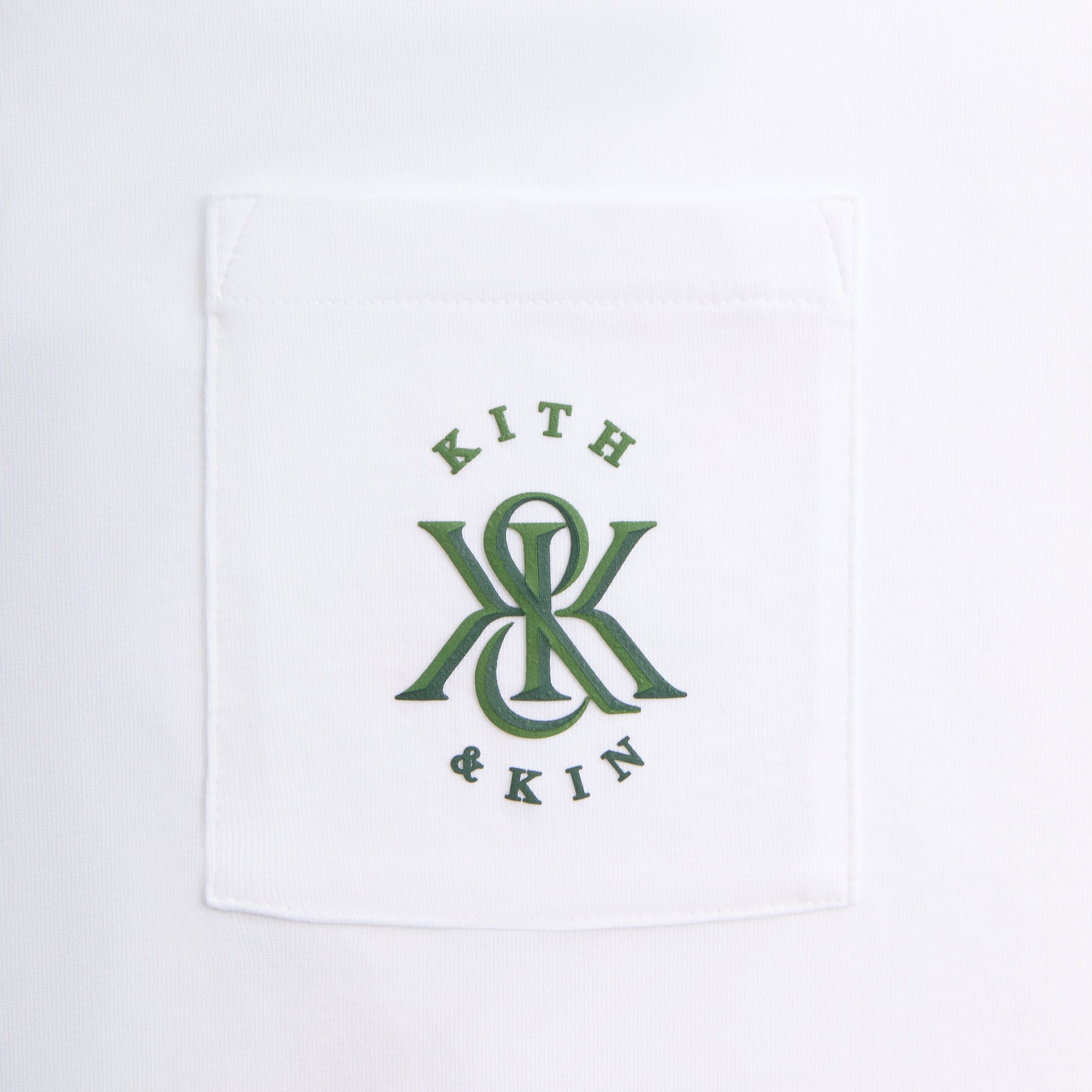 Kith K&K Floral Pocket Tee - White – Kith Canada