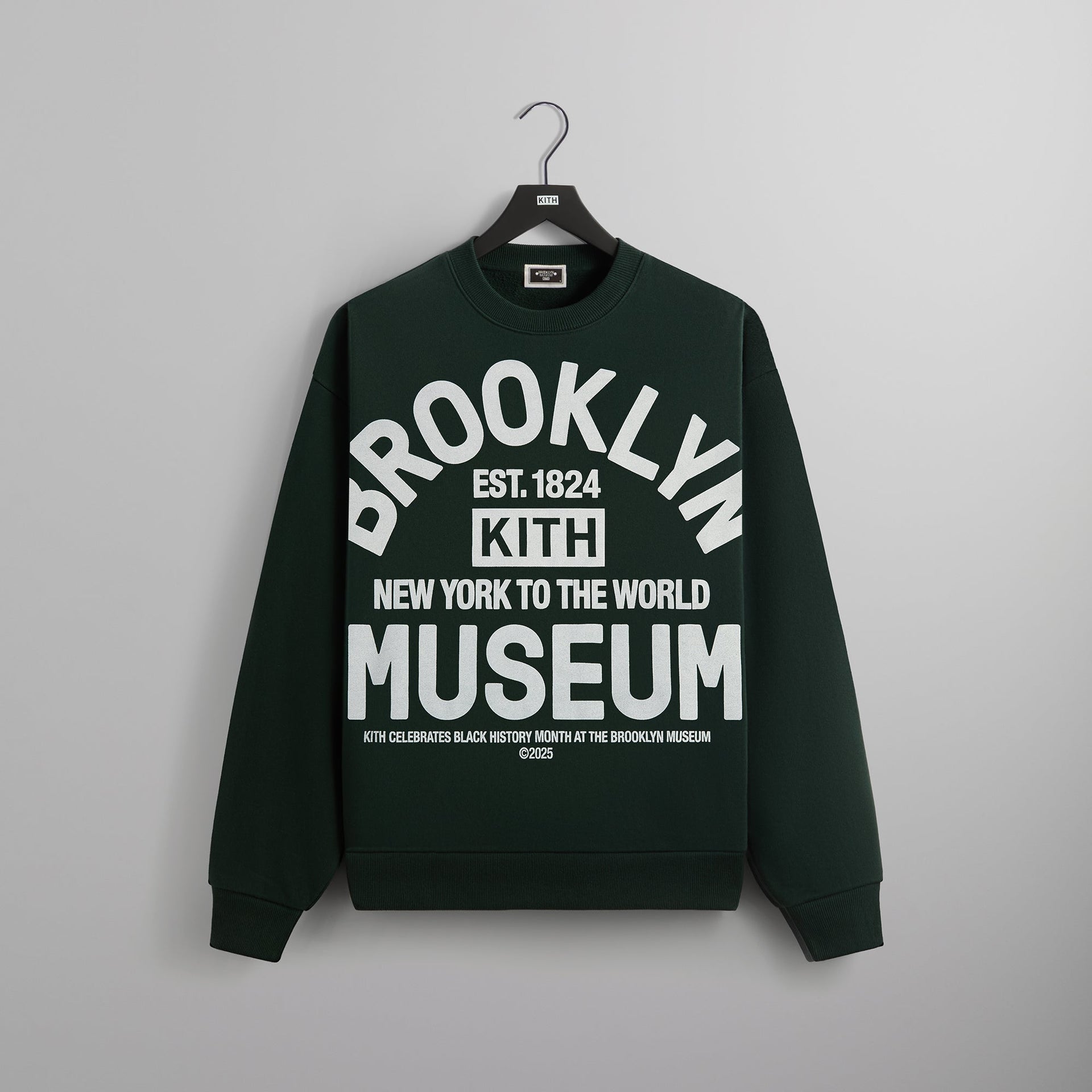 Kith for the Brooklyn Museum Collegiate Nelson Crewneck - Stadium