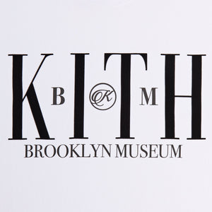 Kith for the Brooklyn Museum Serif Tee - White