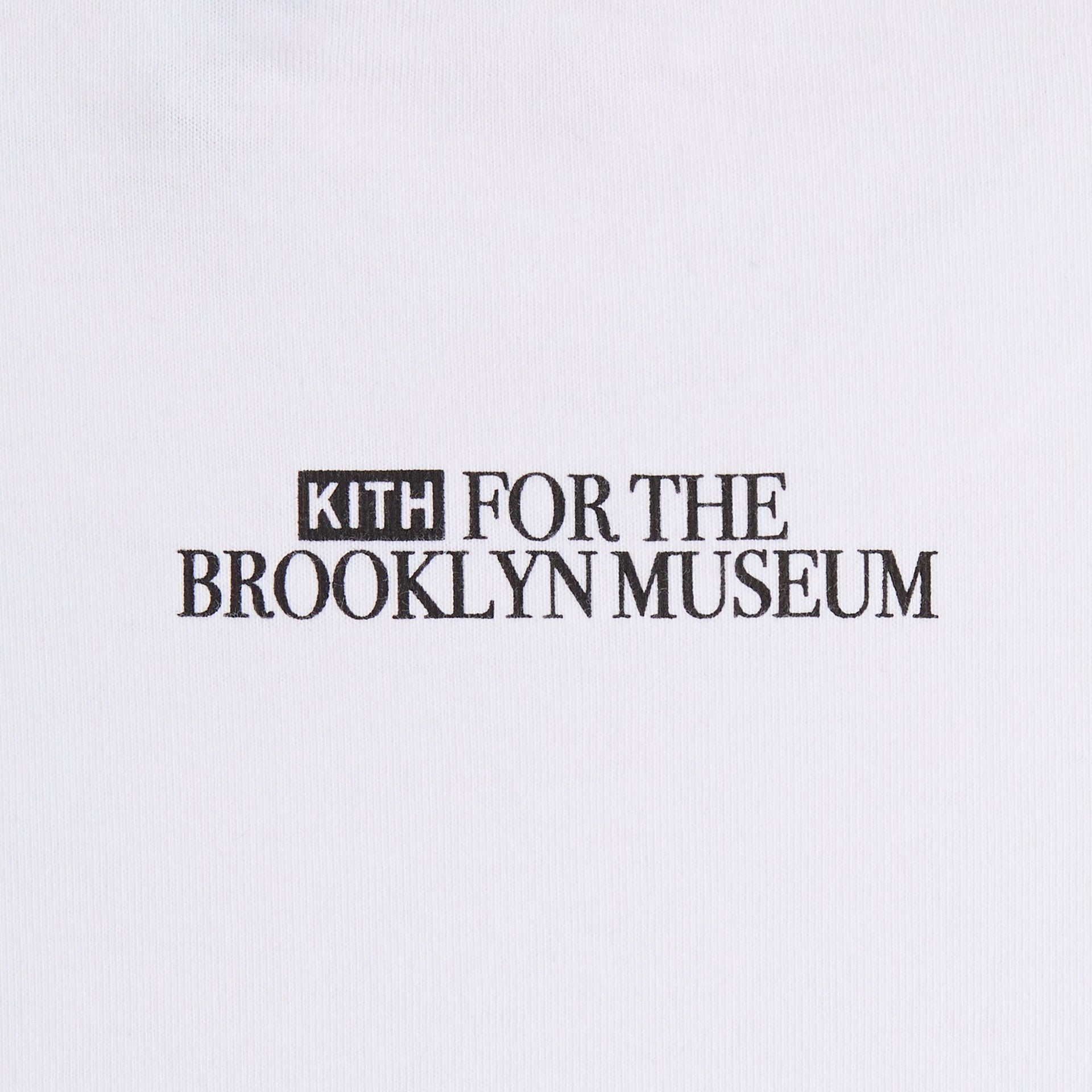 Kith for the Brooklyn Museum Serif Tee - White