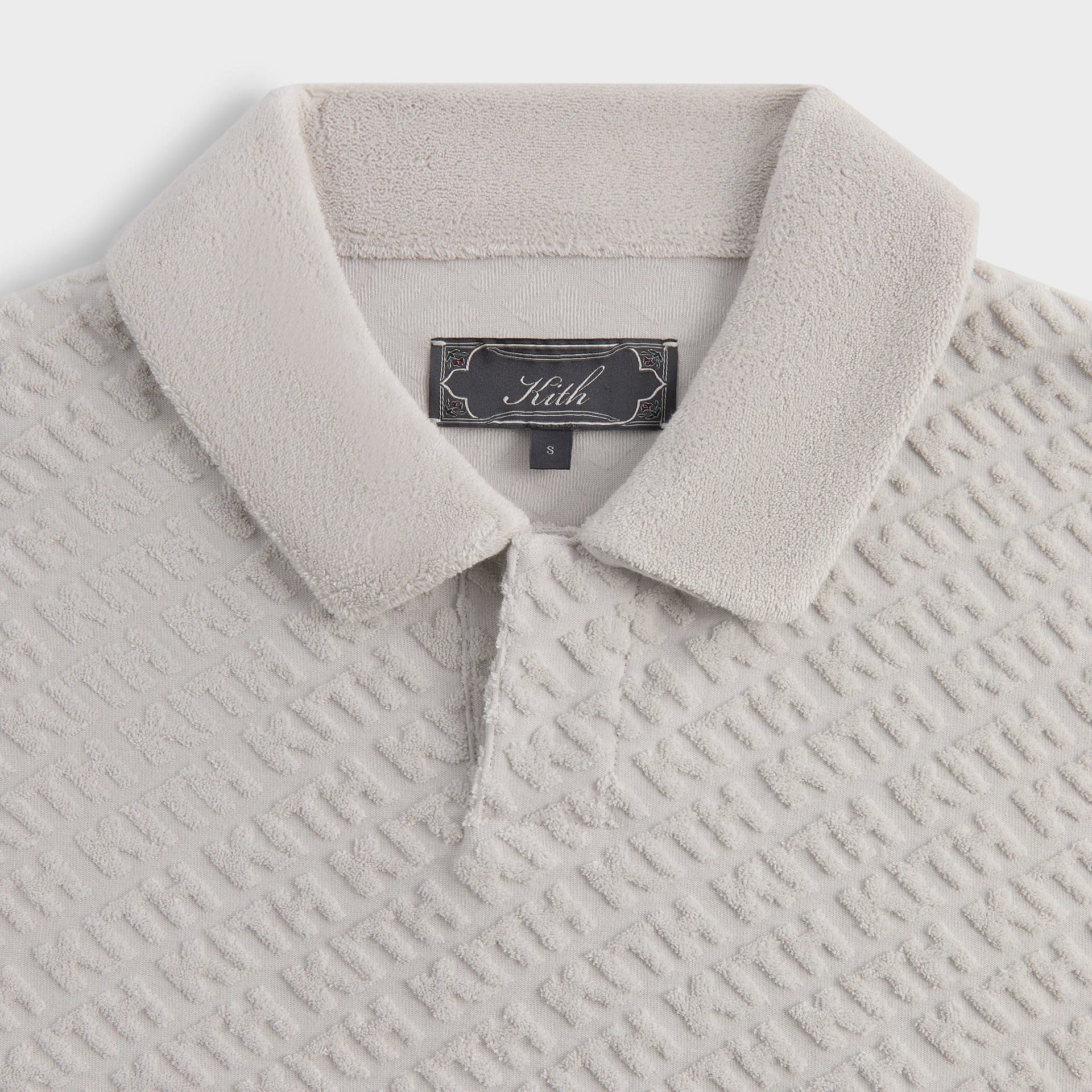 Kith Monogram Terry Leo Polo - Concrete
