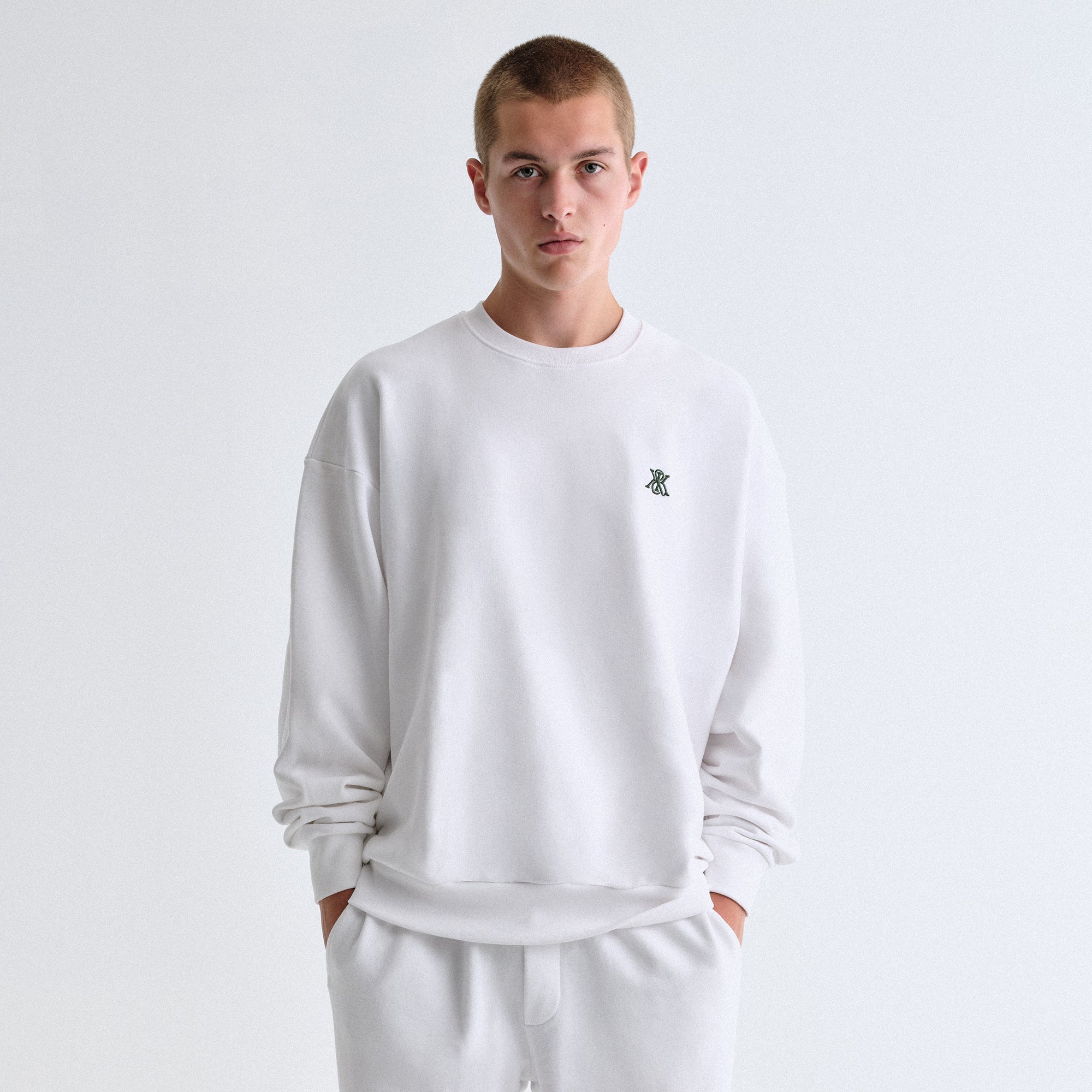 Kith Plush Terry Leo Polo - White – Kith Canada