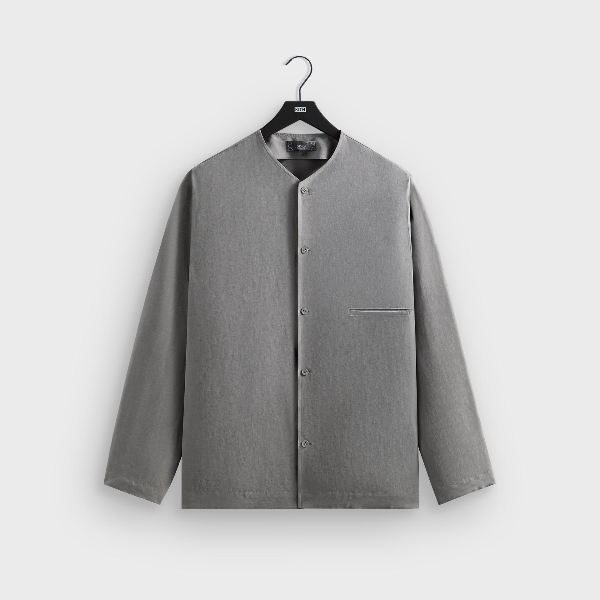 Kith Cupro Linen Caelen Shirt - Fin
