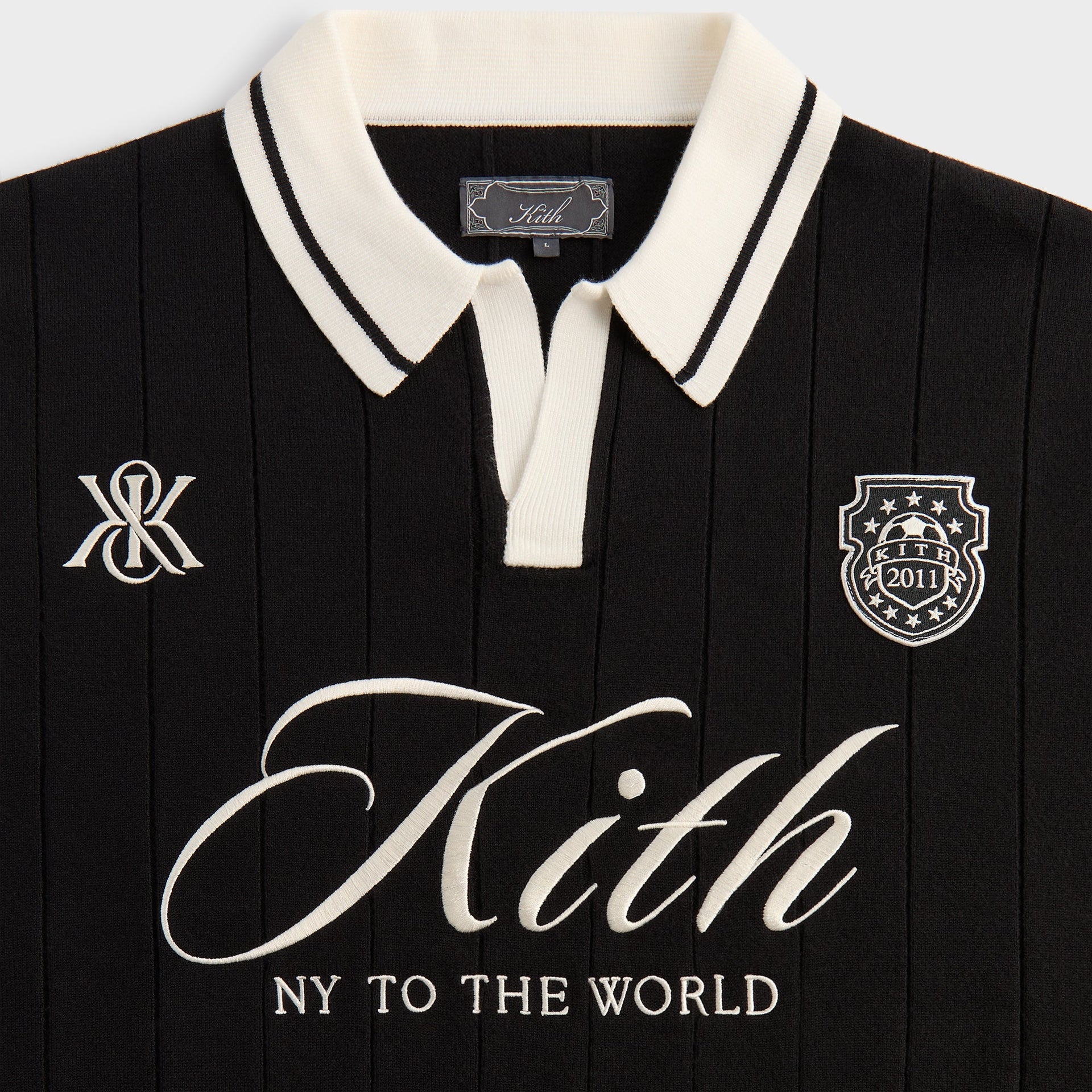 Kith Rugby Pullover Sweater - Black