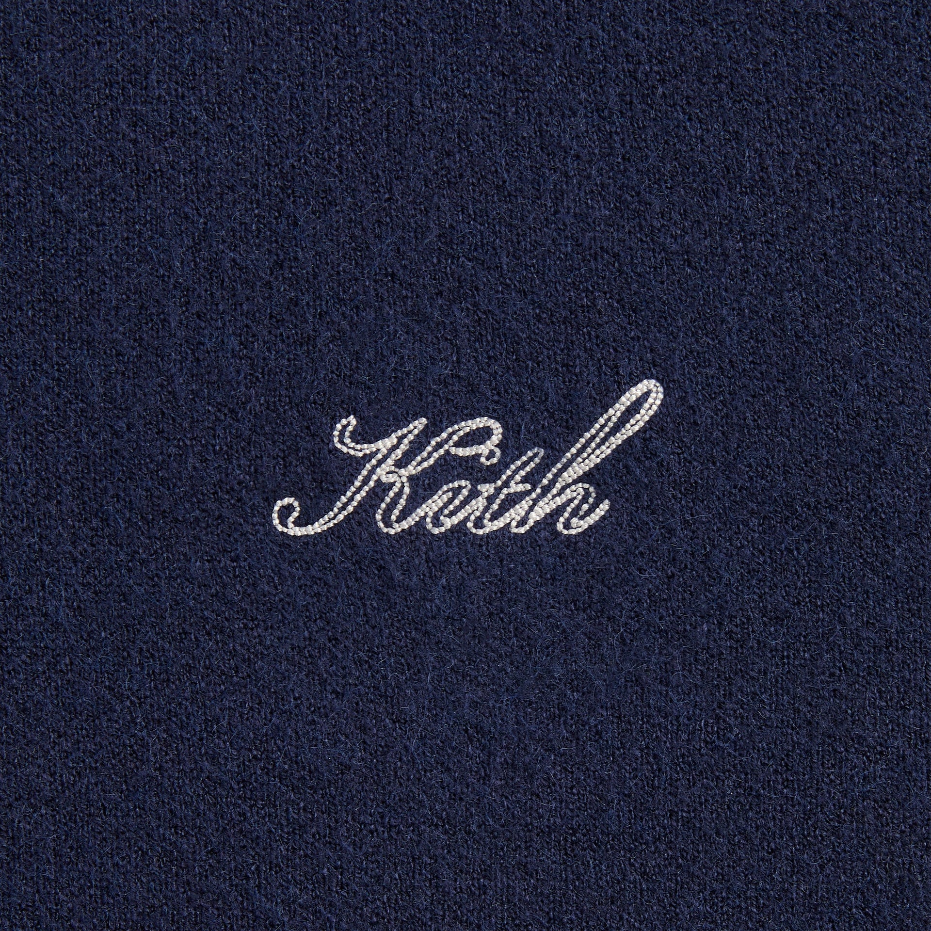 Kith Harmon Quarter Zip Mock Neck - Nocturnal