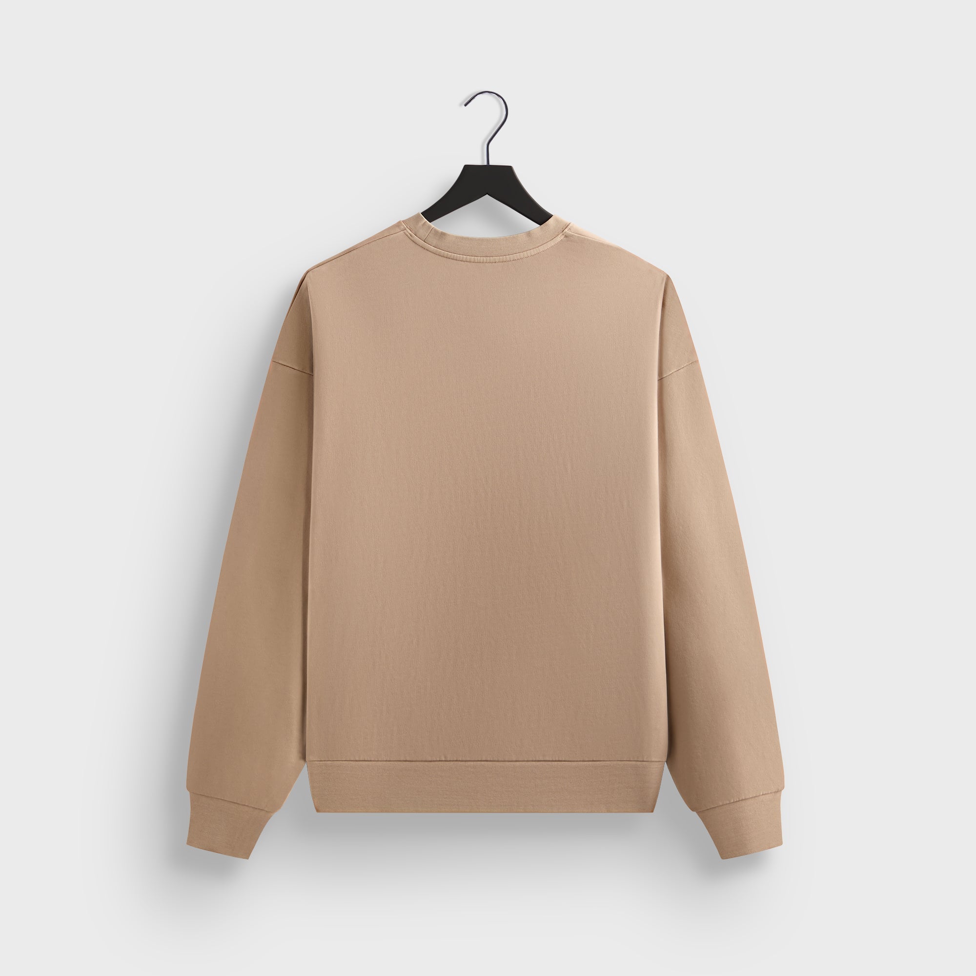 Kith 101 Compact Fleece Nelson Crewneck - Mound – Kith Canada