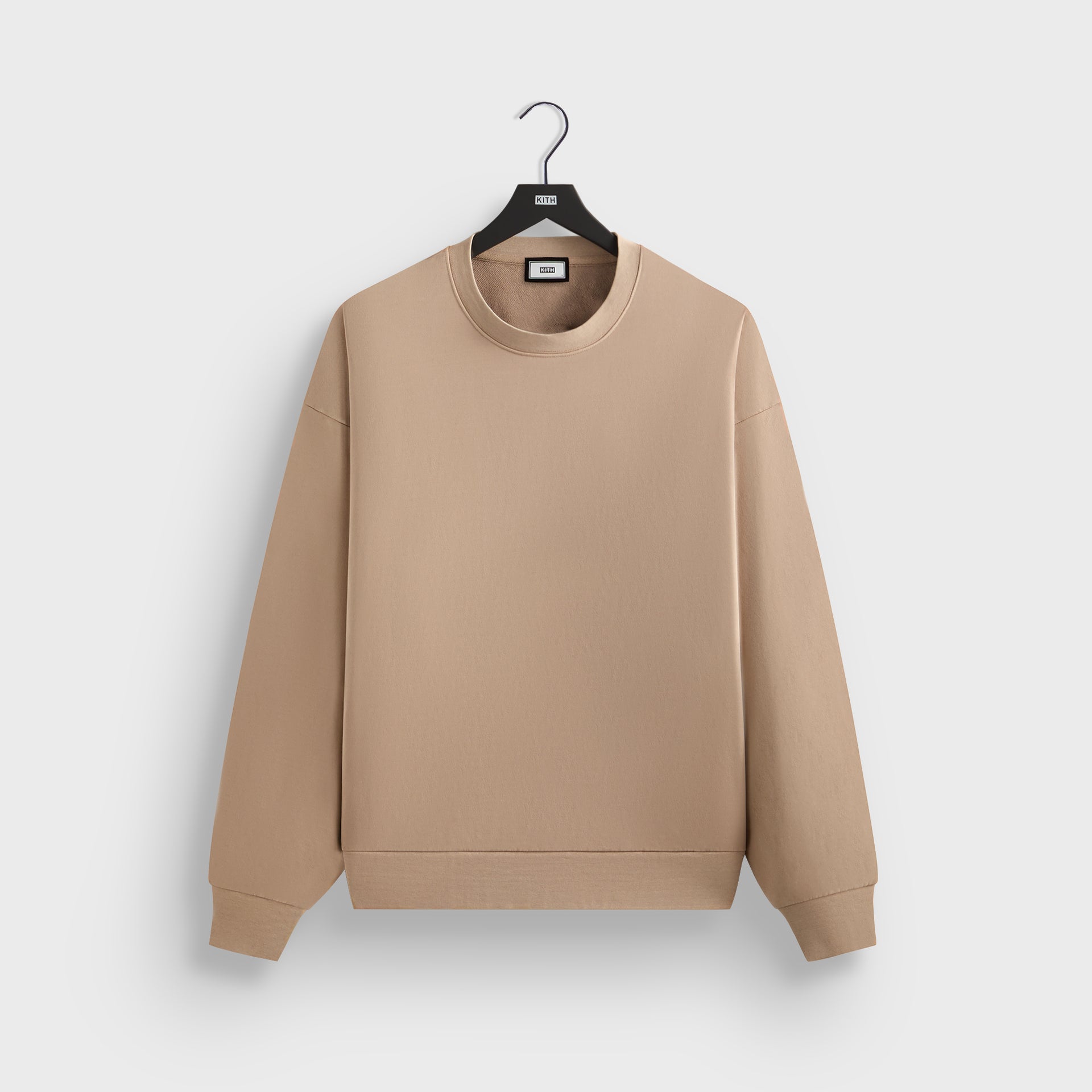 Kith 101 Compact Fleece Nelson Crewneck - Mound