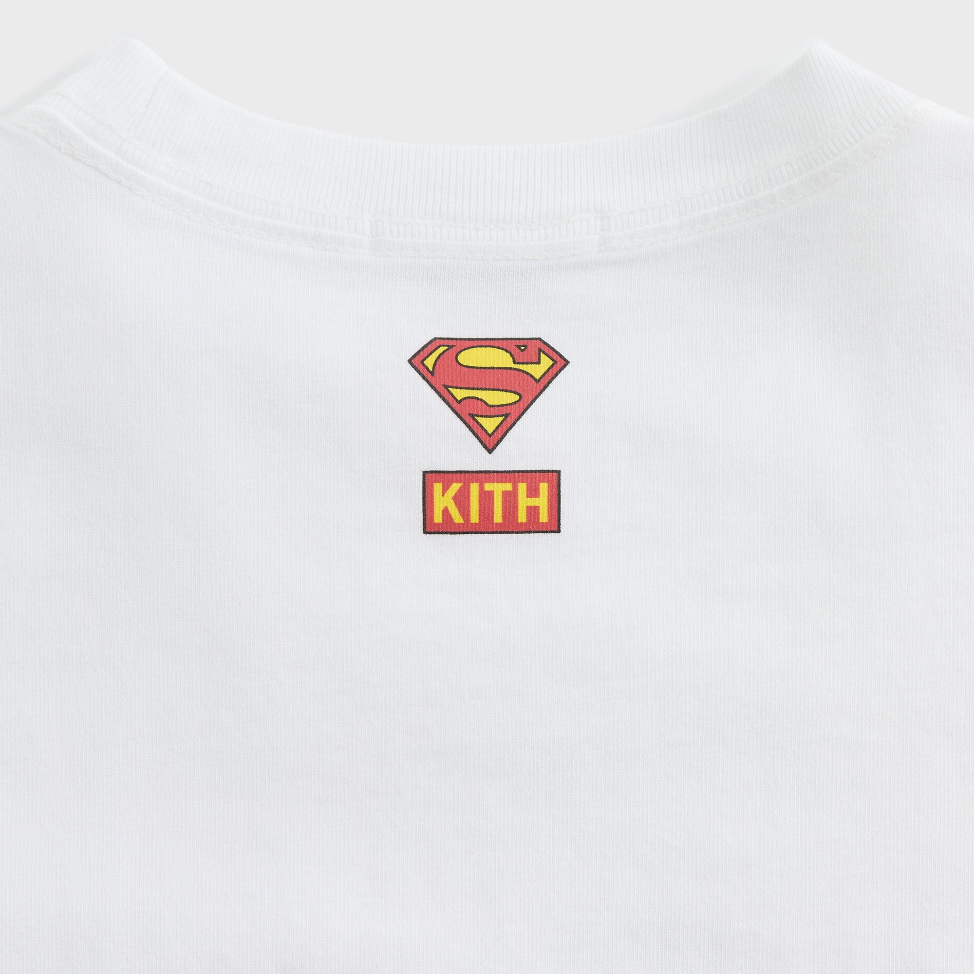 ★25SS★Superman X Kith No. 1 Vintage Tee Kith x Superman Just Us Vintage Tee White Men's - SS25 - US