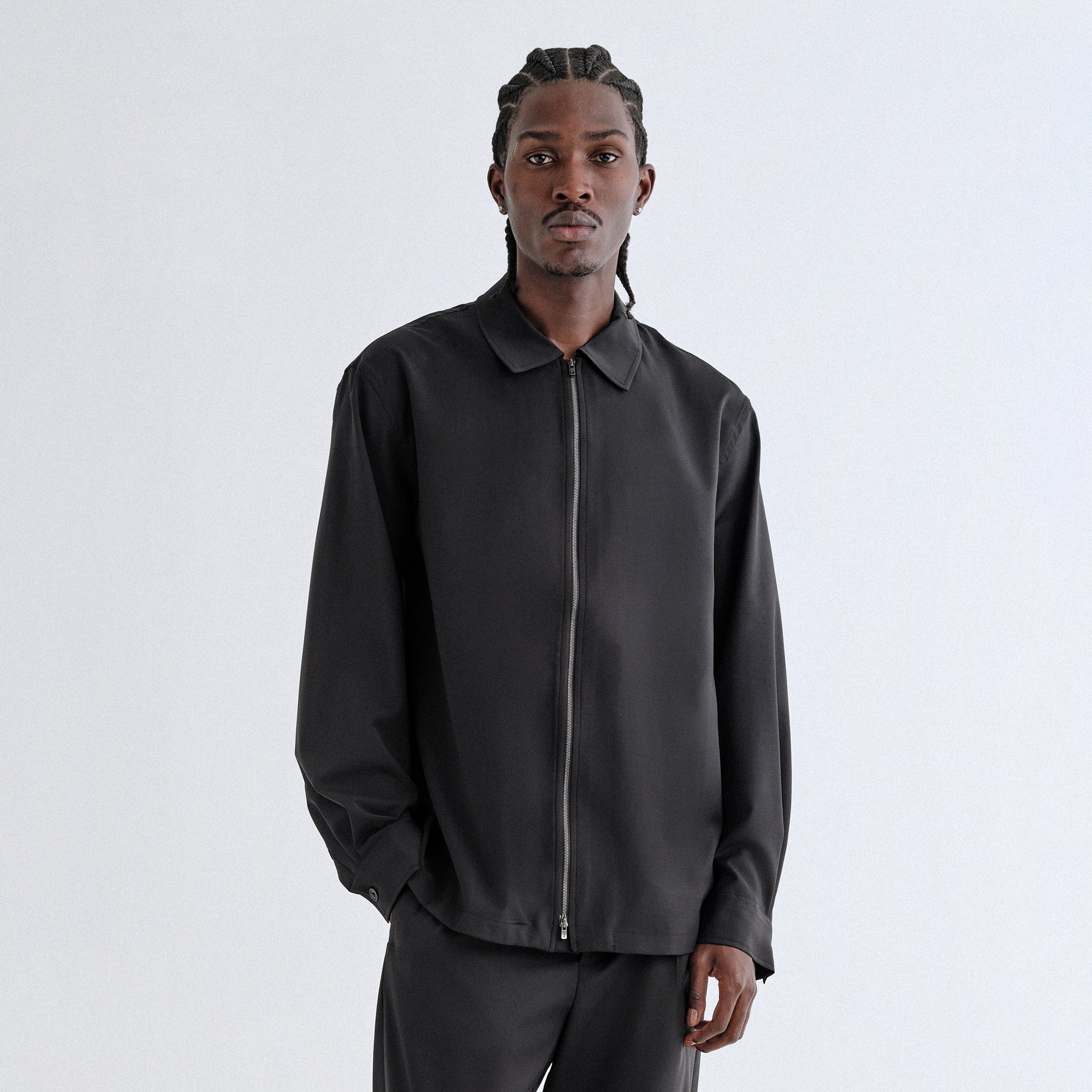 ジャケット・アウター Kith Ladder Stitch Suede Overshirt ジャケット・アウター Kith Ladder Stitch Suede Overshirt Kith