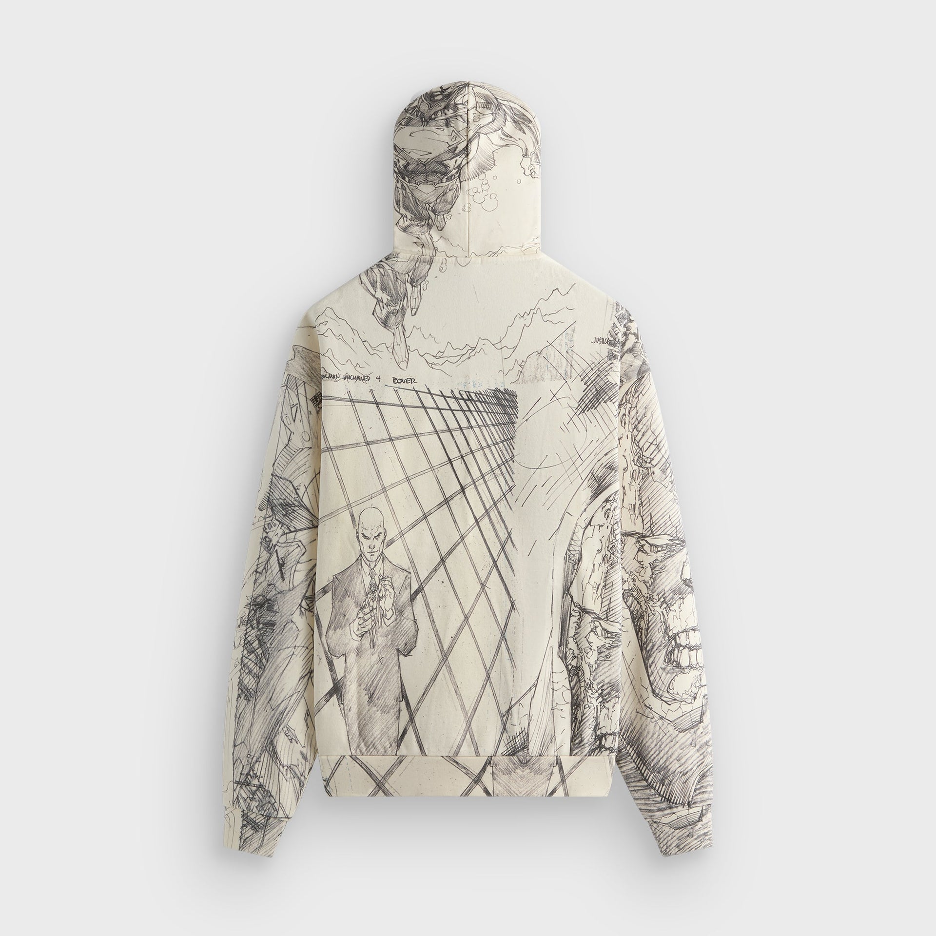 Superman | Kith Sketch Nelson Hoodie - Sandrift