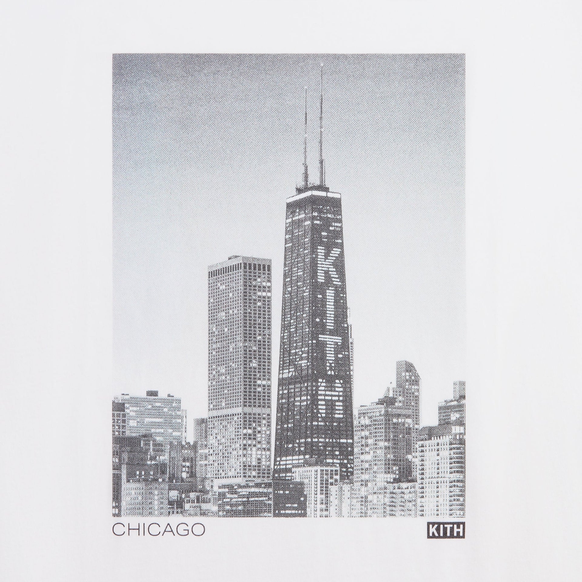 Kith Chicago HQ Tee - White - PH