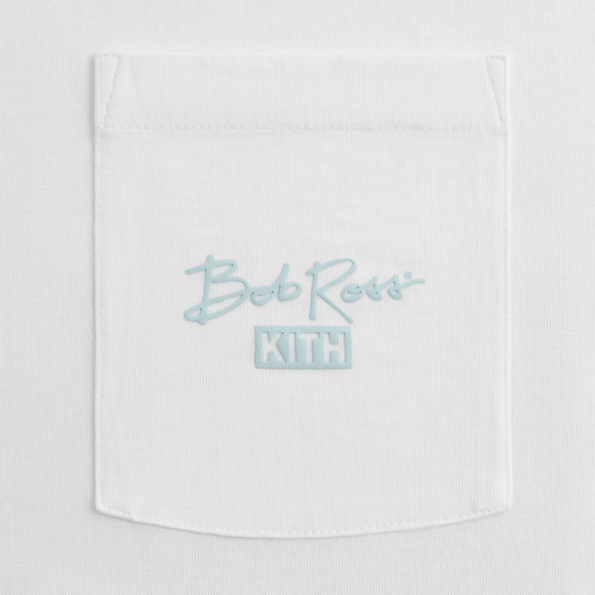 Kith for Bob Ross Palette Pocket Tee - White