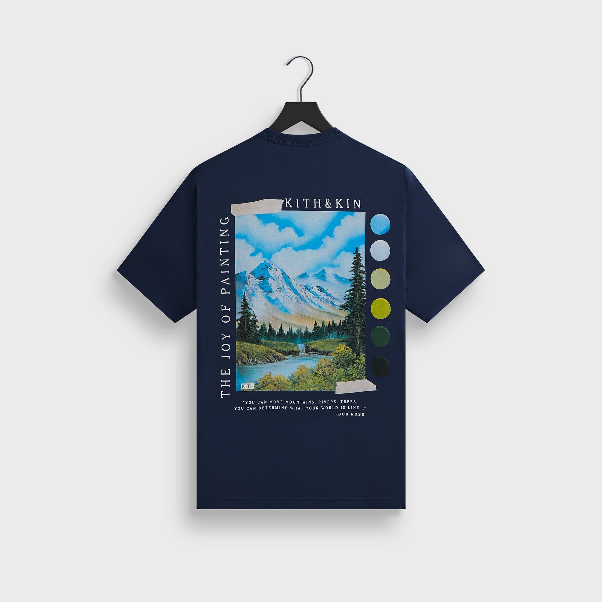 Kith for Bob Ross Palette Pocket Tee - Nocturnal