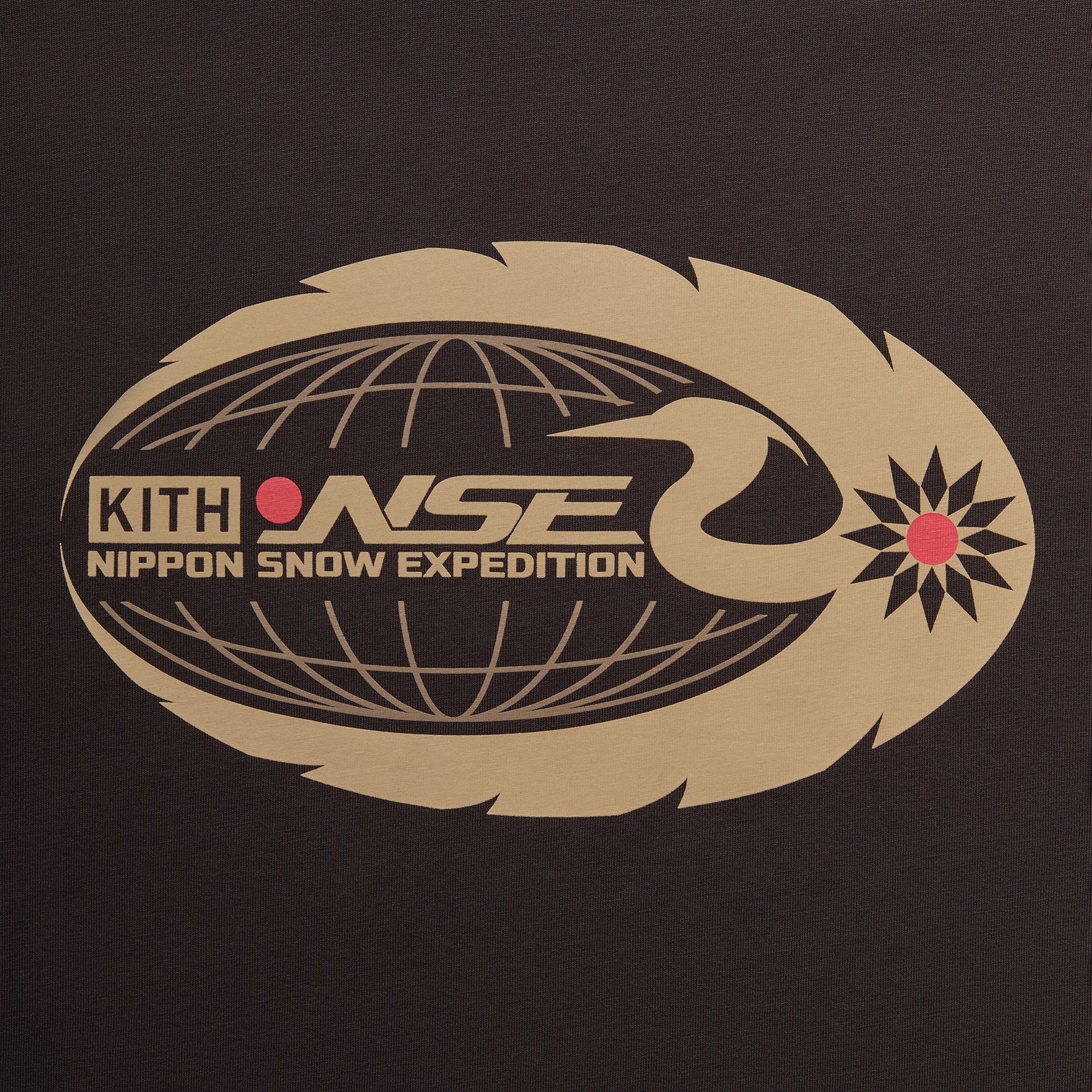 Kith for Columbia NSE Crane Tee - Kindling