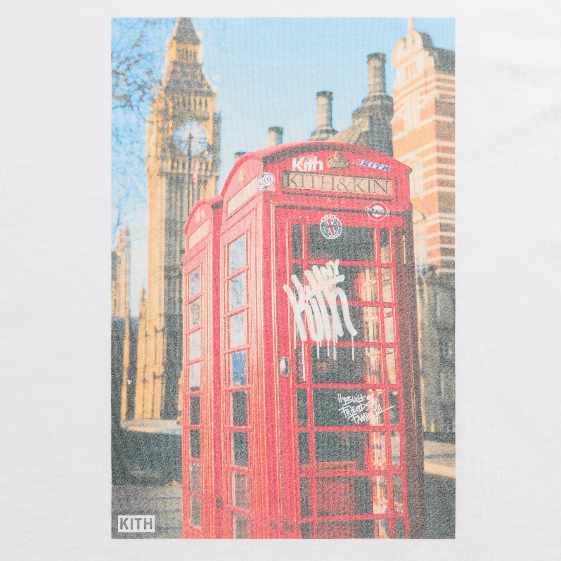 Kith London Graffiti Booth Tee - White