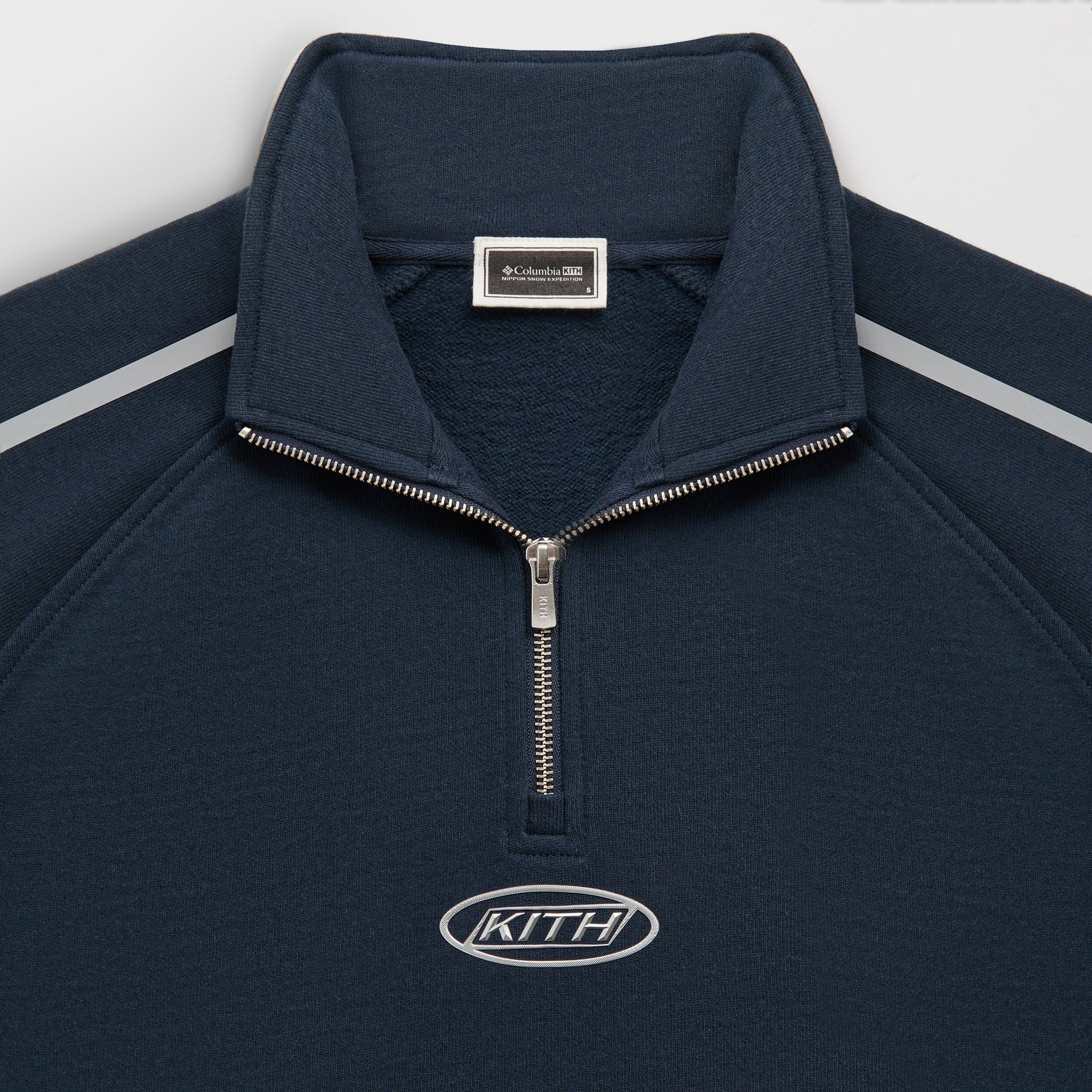 Kith for Columbia Reflective Funnel Neck Quarter Zip - Nocturnal - PH