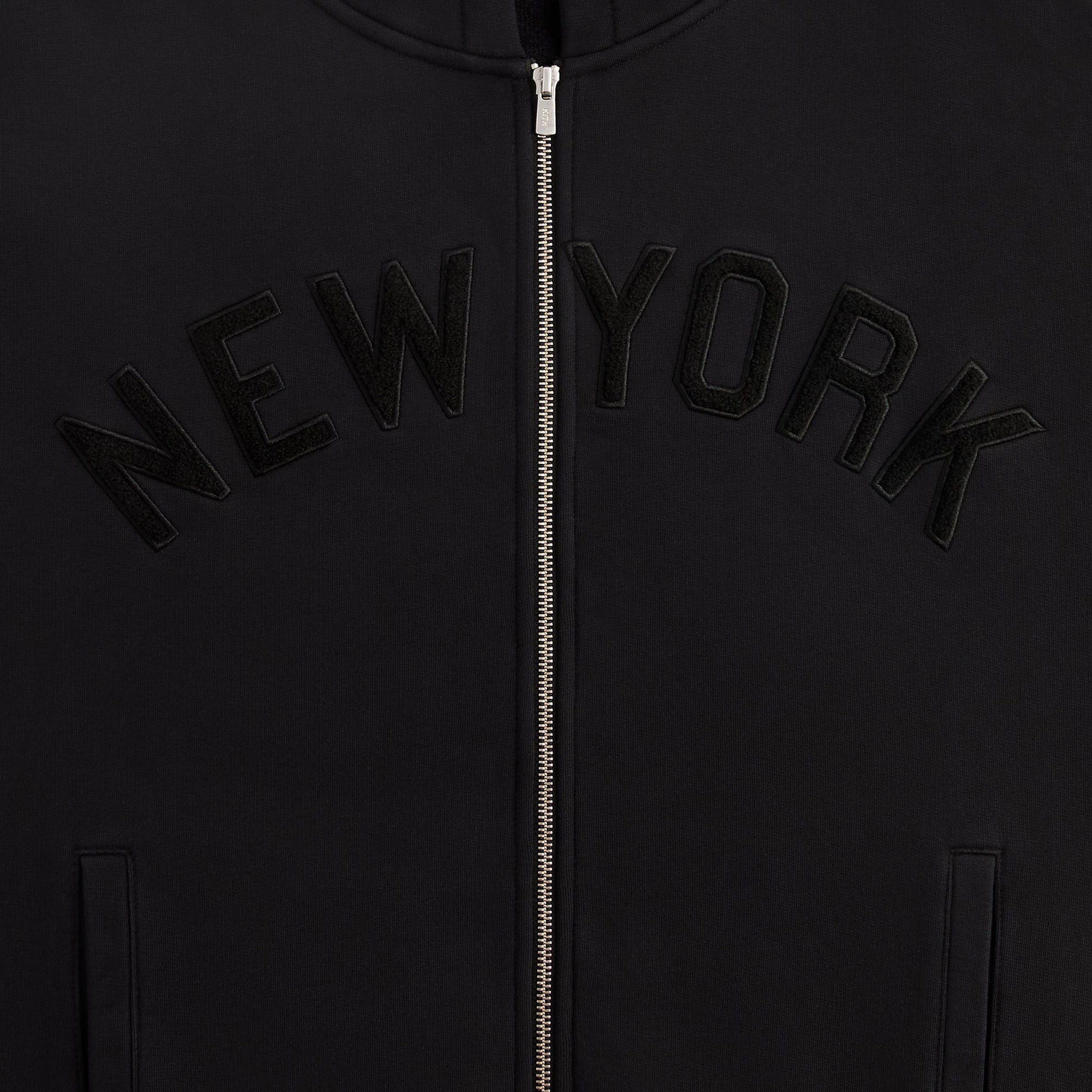 Kith for the New York Yankees Braxton Full Zip Hoodie - Black - PH