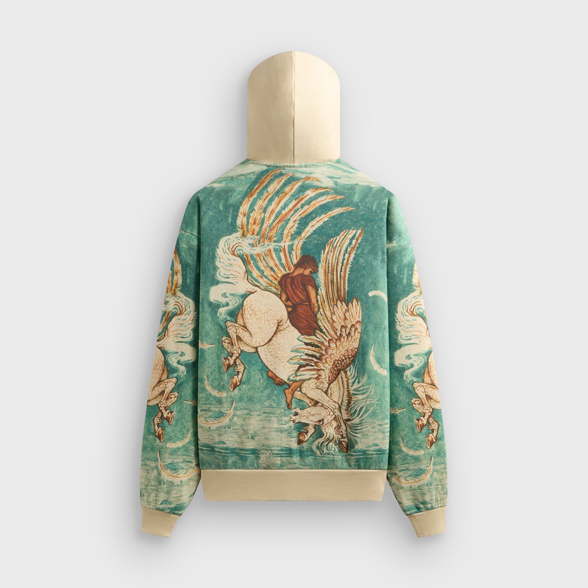 Kith Pegasus Nelson Zip Up Hoodie - Sandrift – Kith Canada