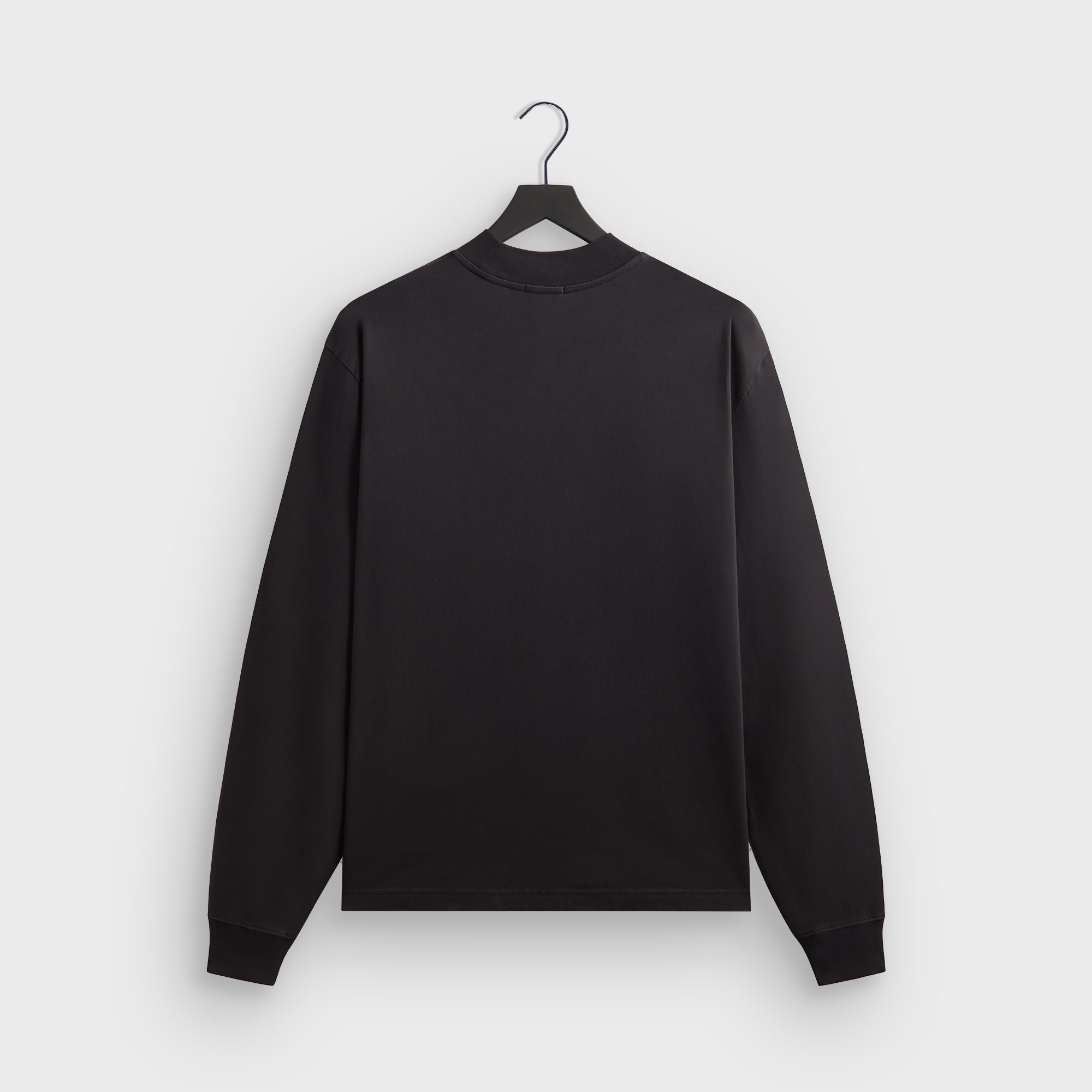 KITH Long Sleeve Lax Tee Black Tシャツ Kith Long Sleeve Mock Neck LAX Tee - Black – Kith Canada