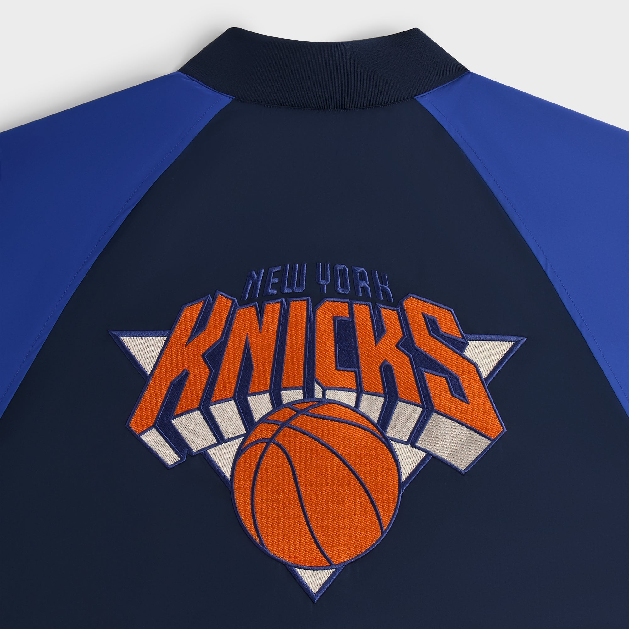 Kith for the New York Knicks Nylon Quarter Zip - Nocturnal – Kith
