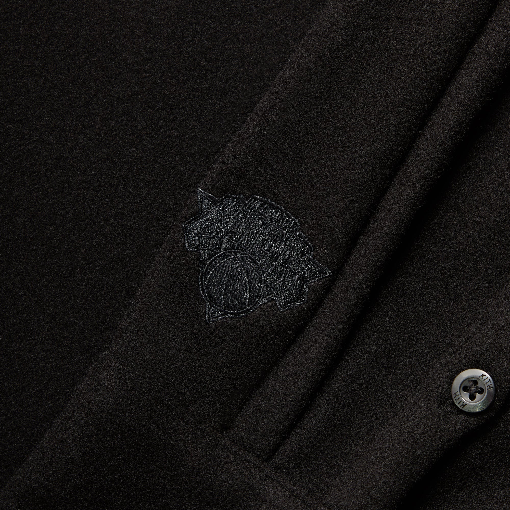 Kith for the New York Knicks Felted Apollo Shirt - Black – Kith Canada