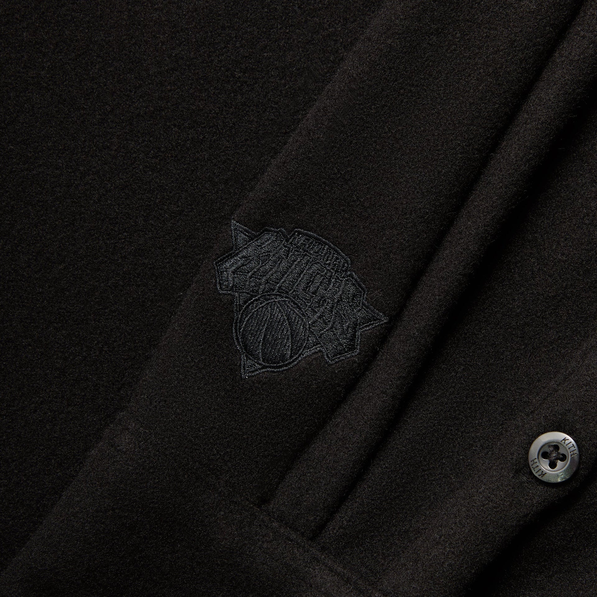 Kith for the New York Knicks Felted Apollo Sweater - Black