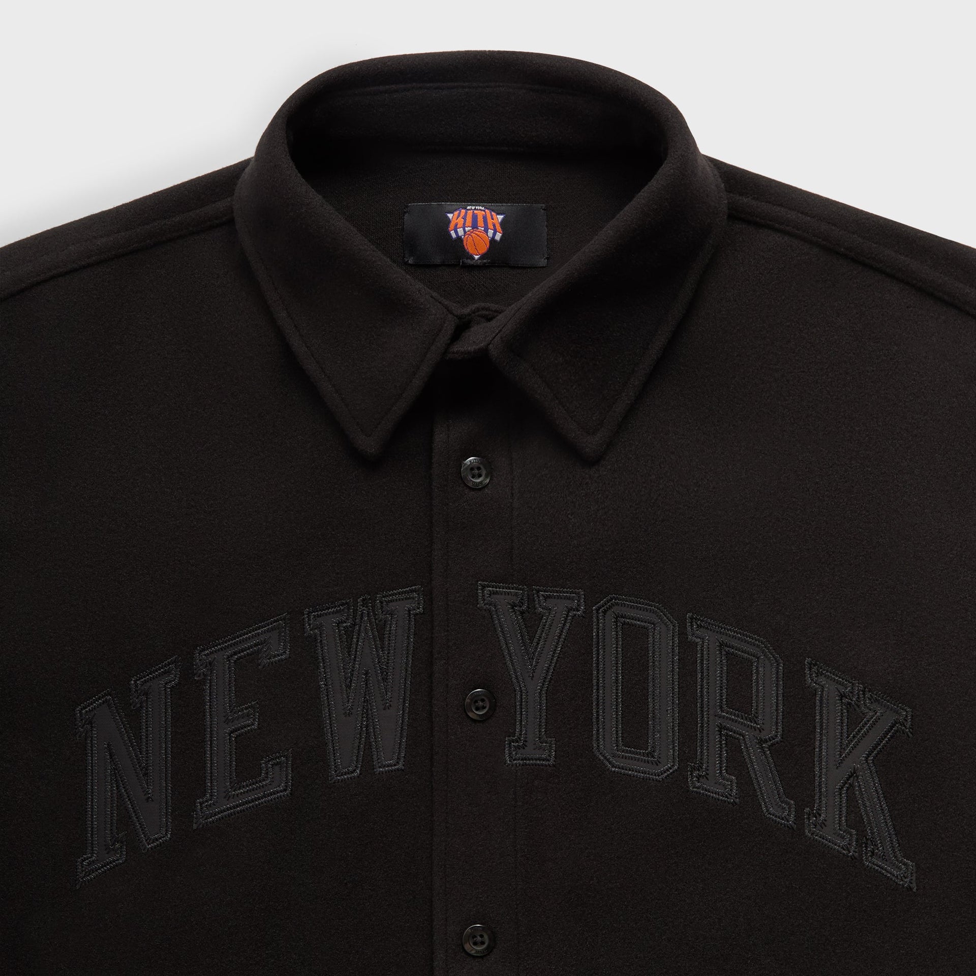 Kith for the New York Knicks Felted Apollo Sweater - Black - PH