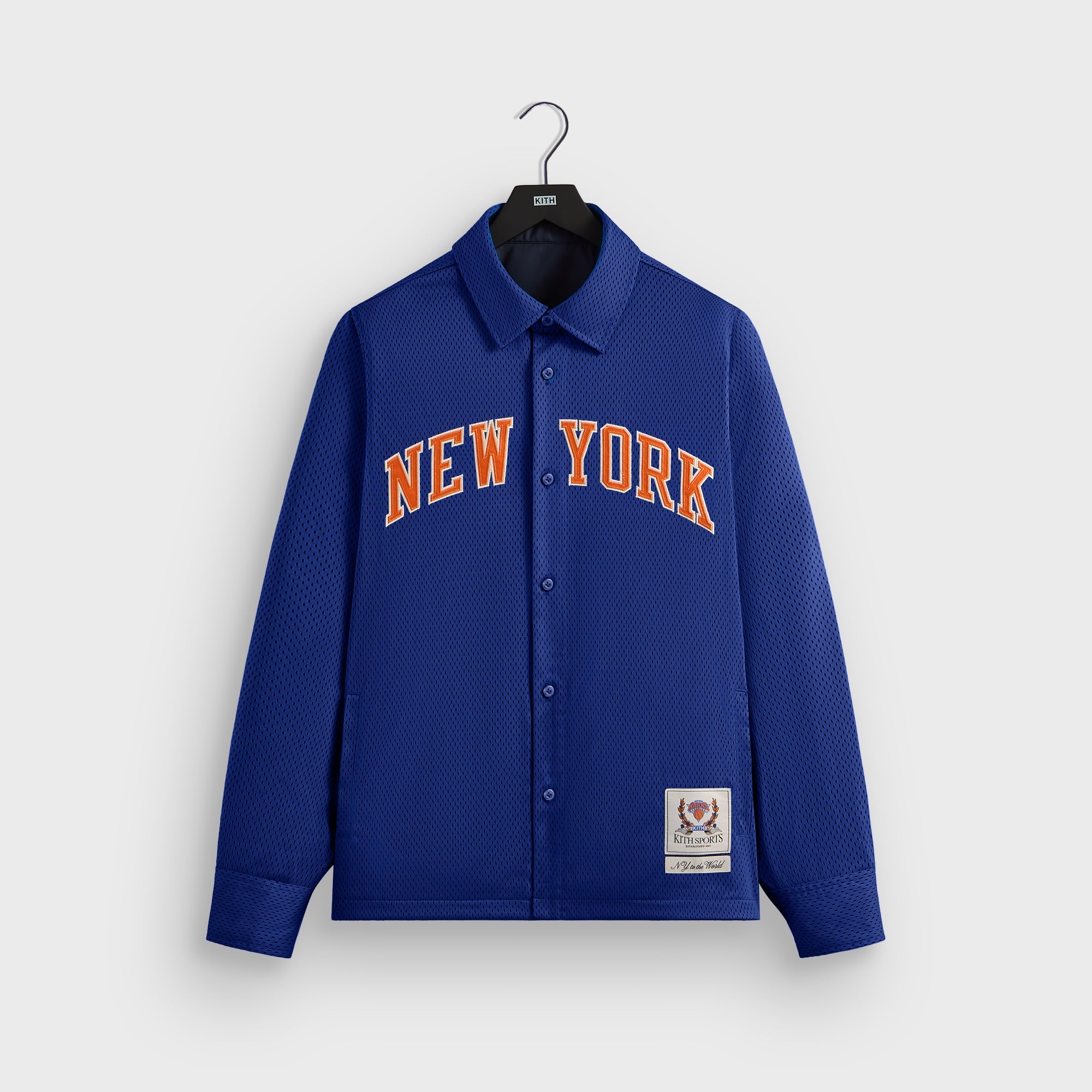 ジャケット・アウター Kith MLB for New York Mets Coat Kith MLB for New York Mets Suede Bomber Jacket Stadium Men's