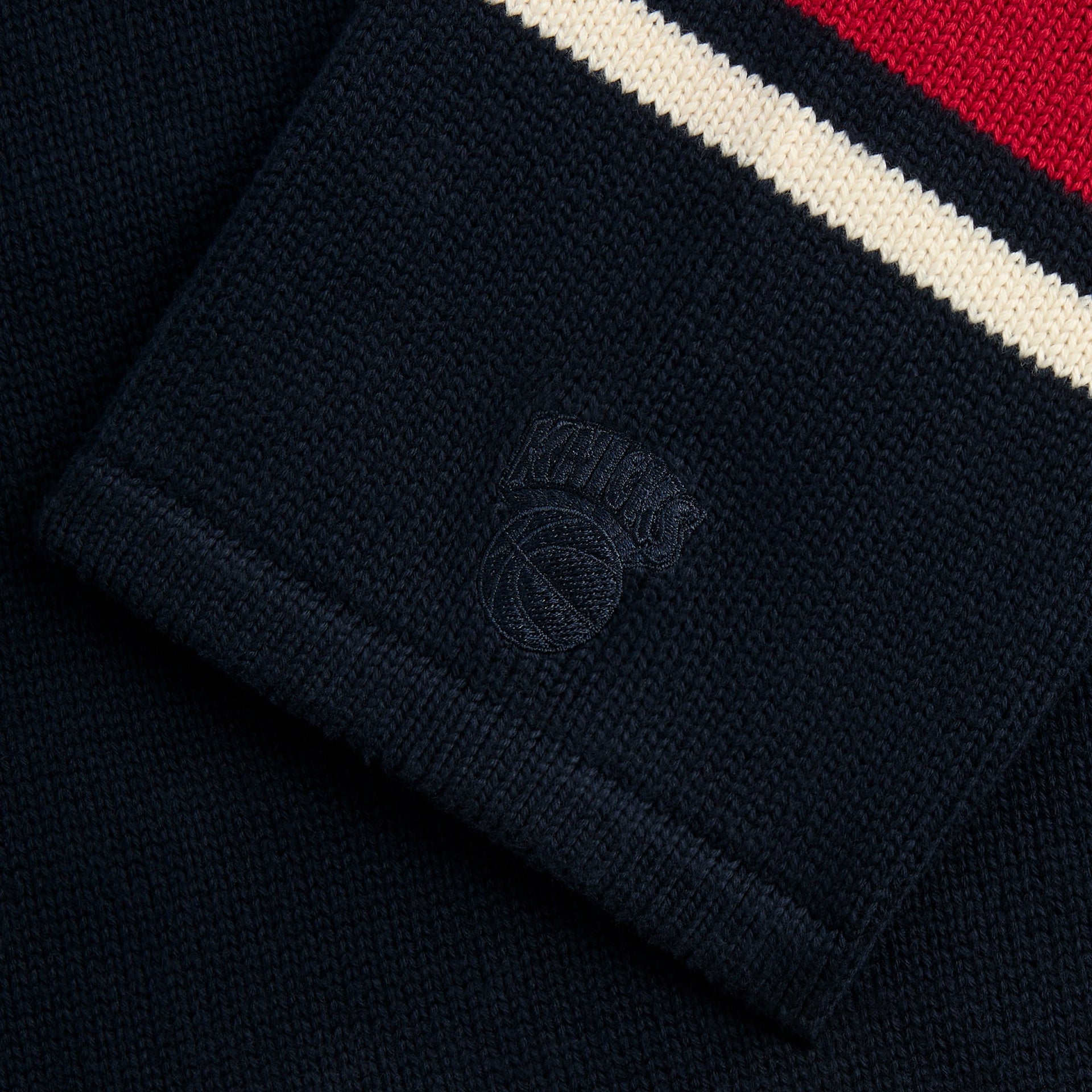 Kith for the New York Knicks Classic Beau Knit Sweater - Nocturnal - PH