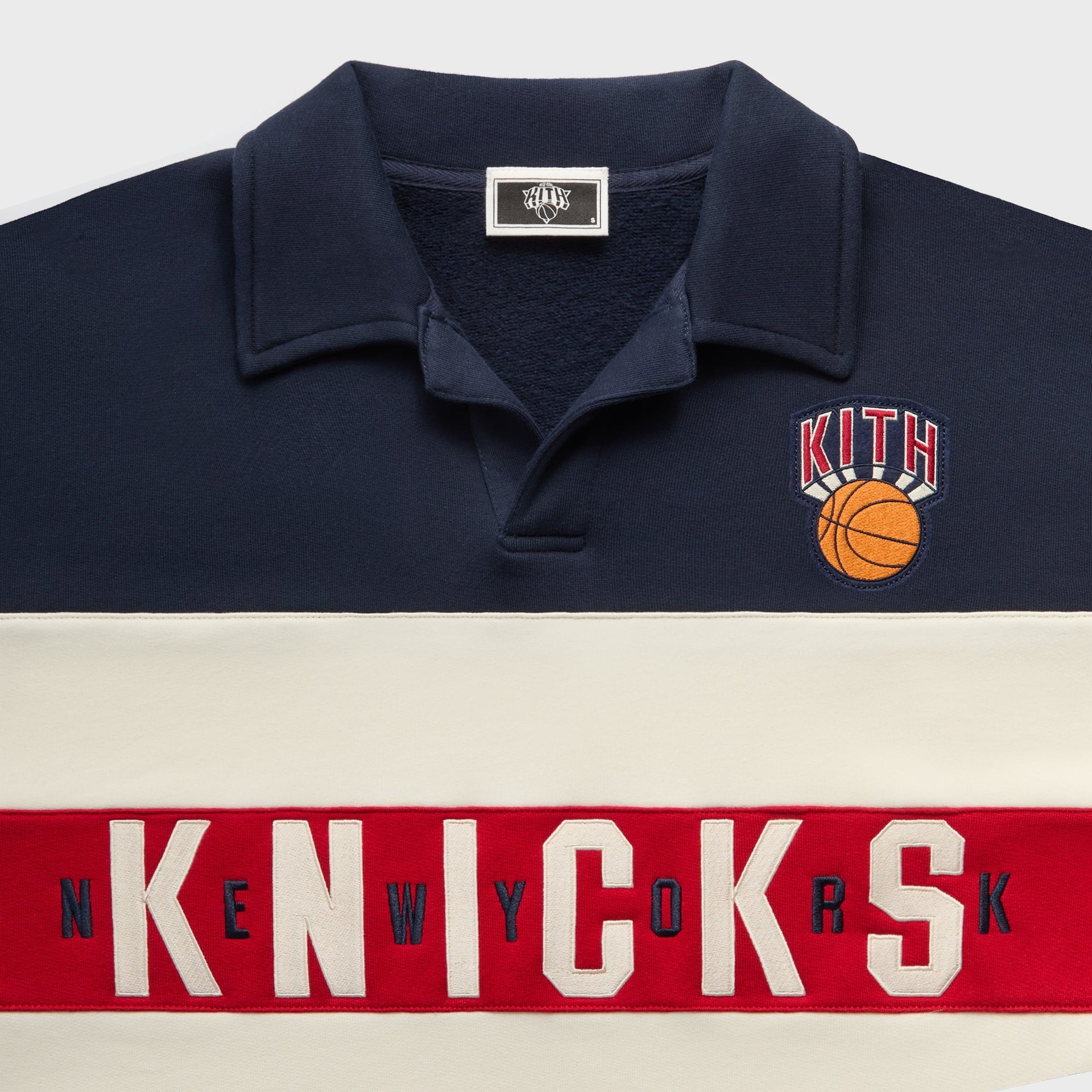 Kith for the New York Knicks Classic Nelson Rugby - Nocturnal - PH